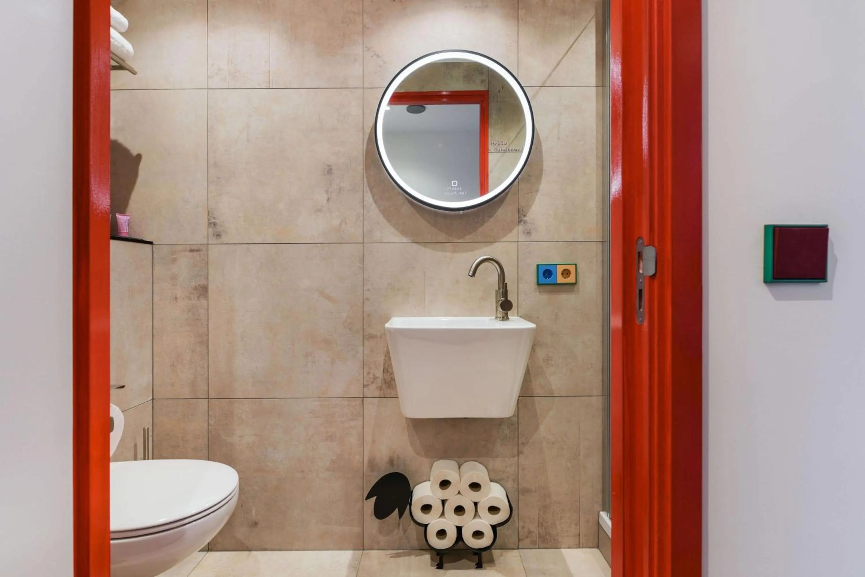 Bathroom in Kingkool The Hague City Hostel