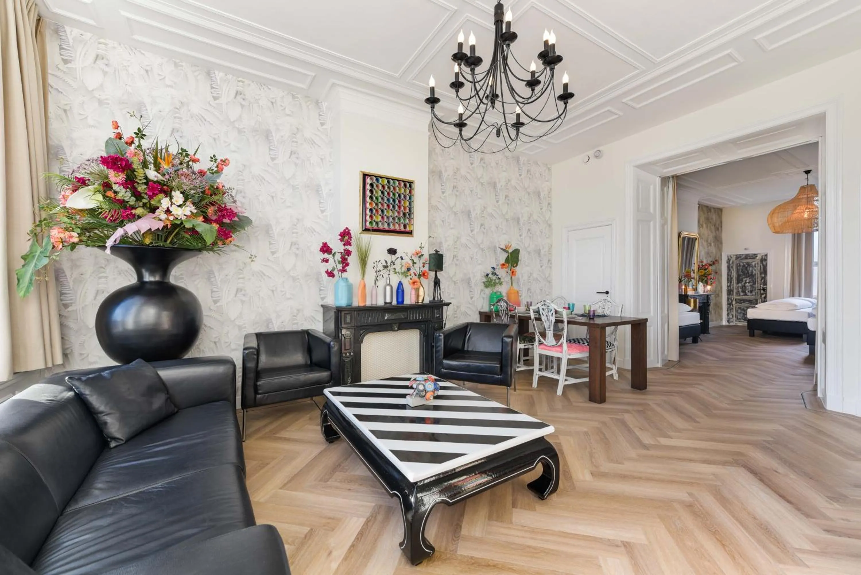 Seating Area in Kingkool The Hague City Hostel