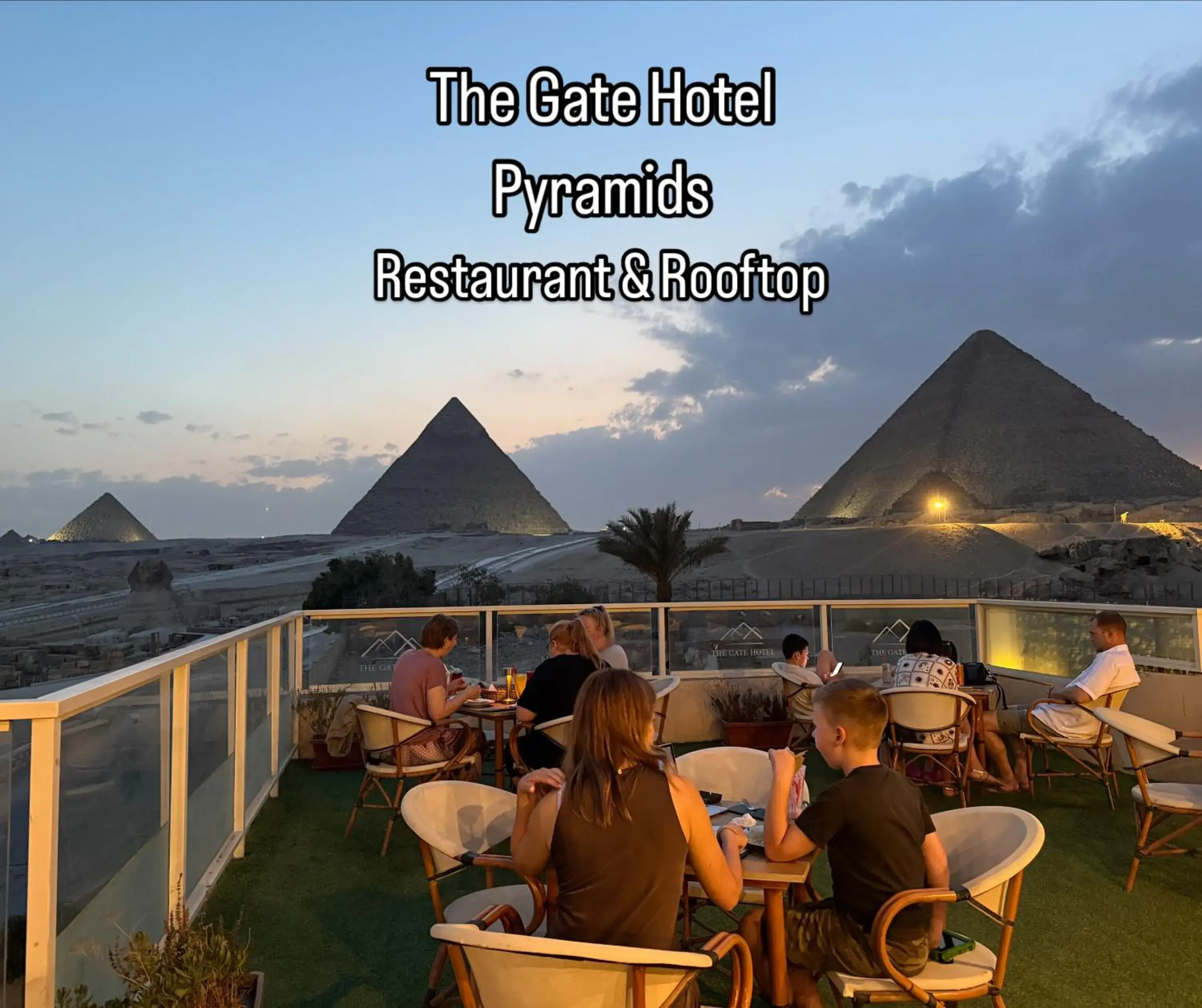 The Gate Hotel Front Pyramids & Sphinx View The Gate Hotel Front Pyramids & Sphinx View