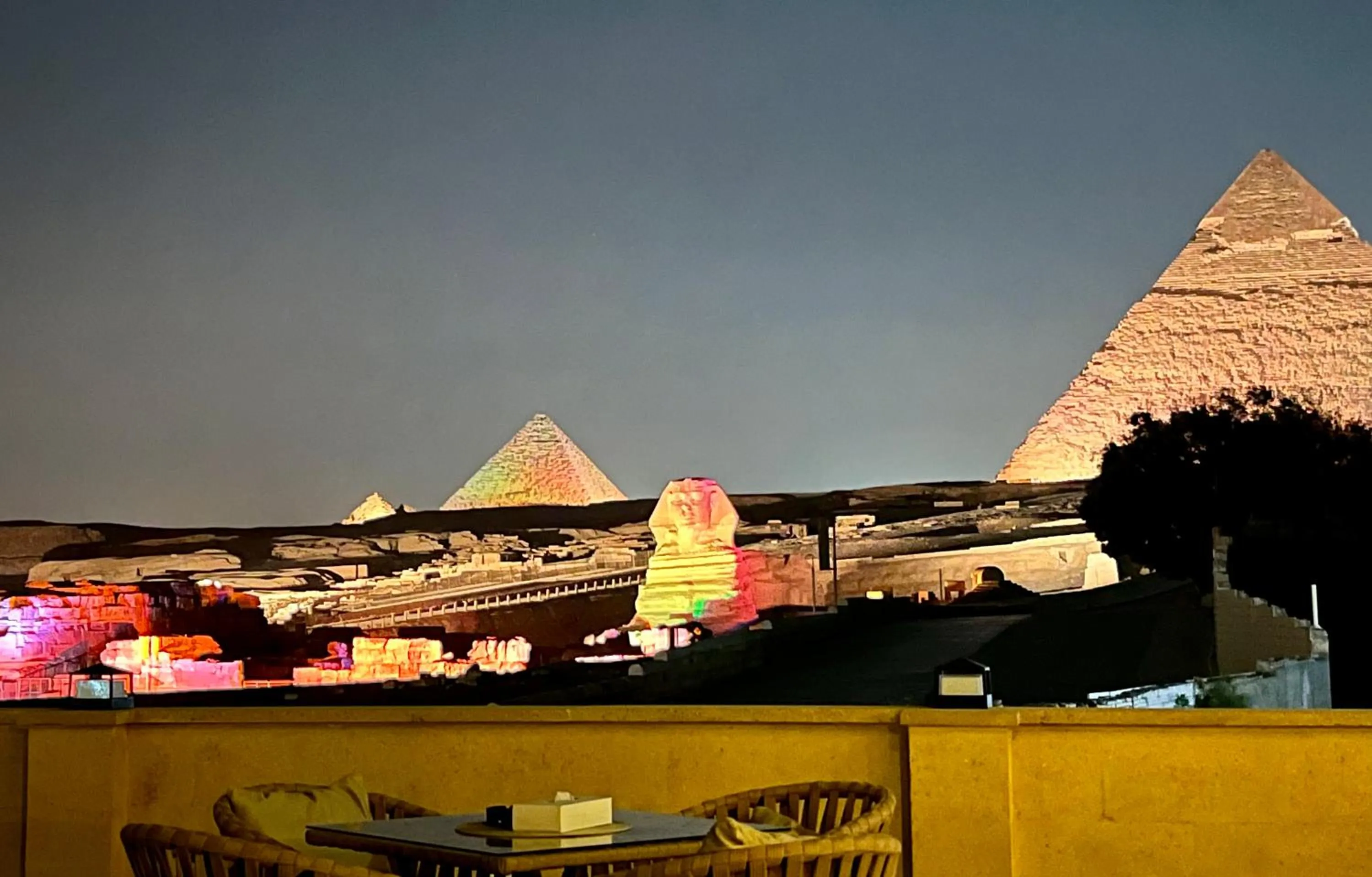 Nearby landmark in The Gate Hotel Front Pyramids & Sphinx View