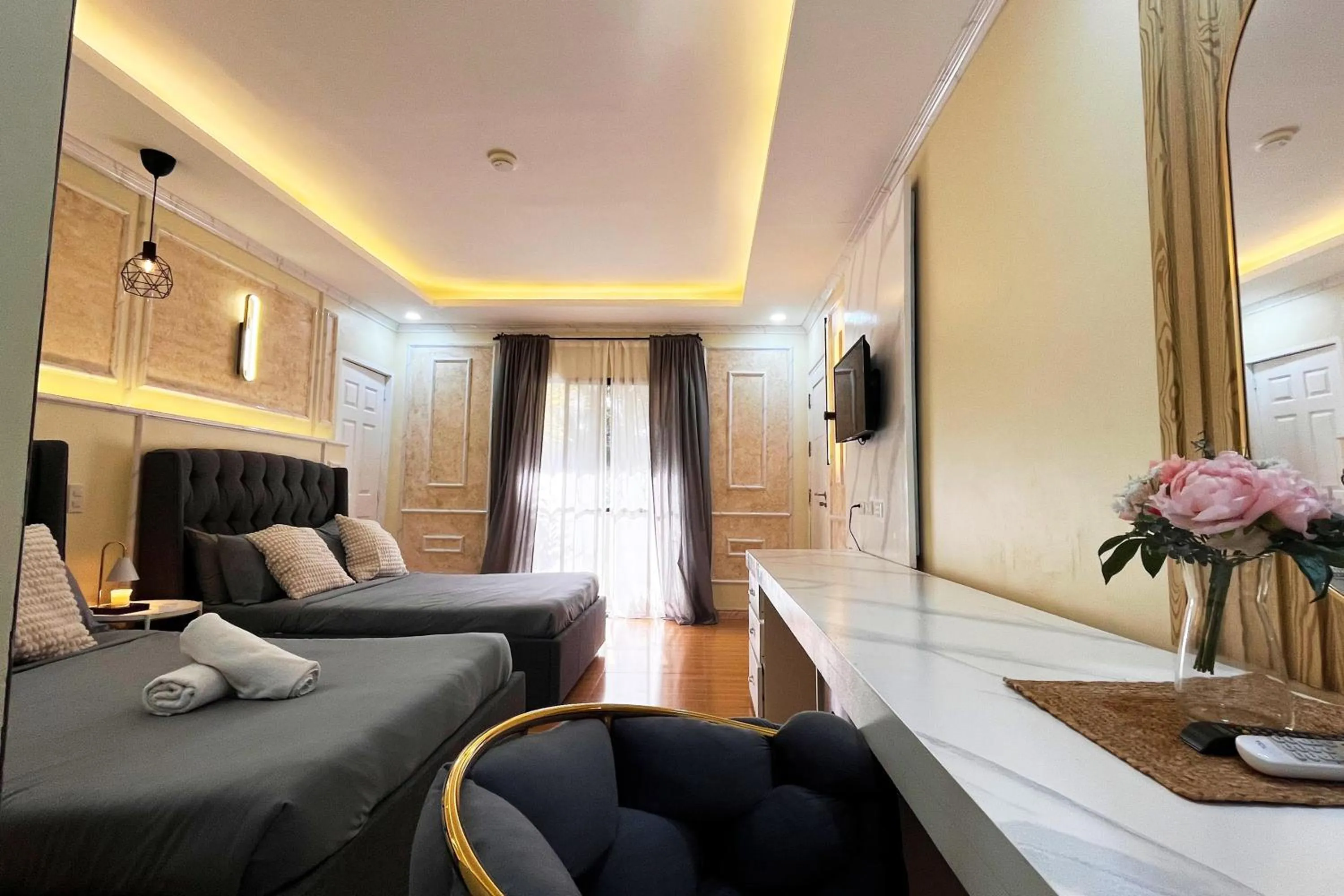 Bed in Torres Farm Resort powered by Cocotel