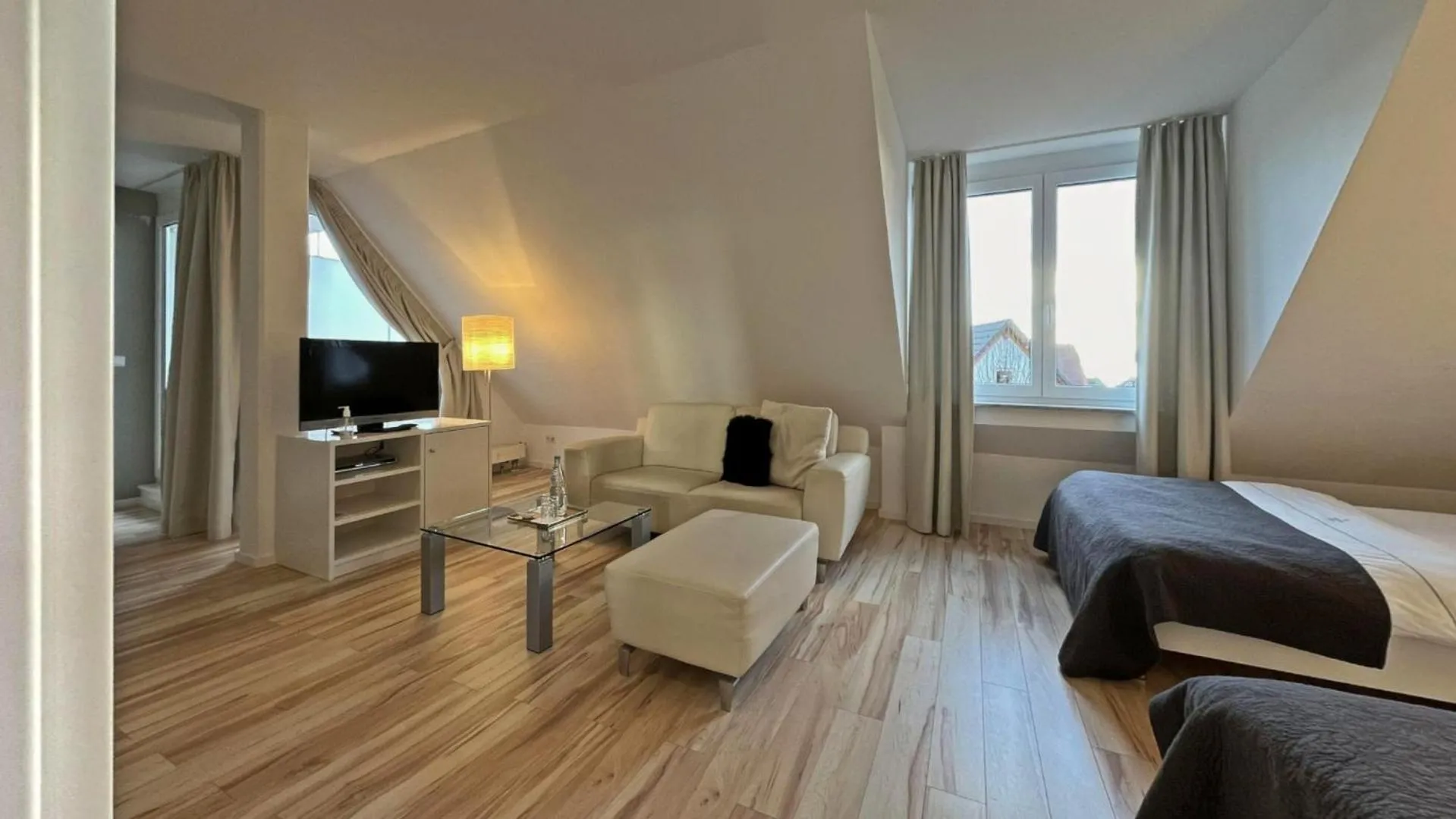 Photo of the whole room, Bed in Bodenseehotel Renn