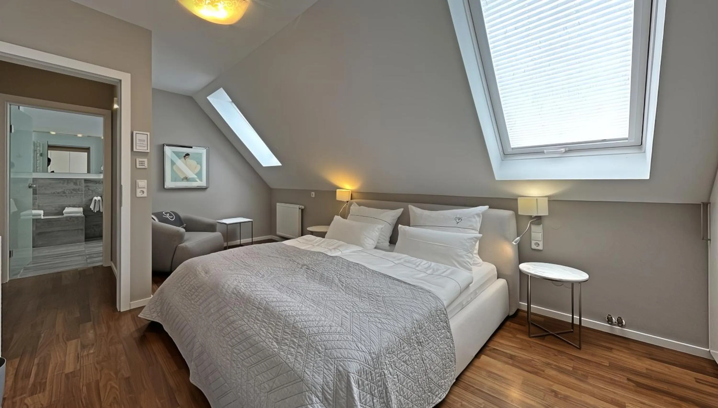 Bedroom, Bed in Bodenseehotel Renn