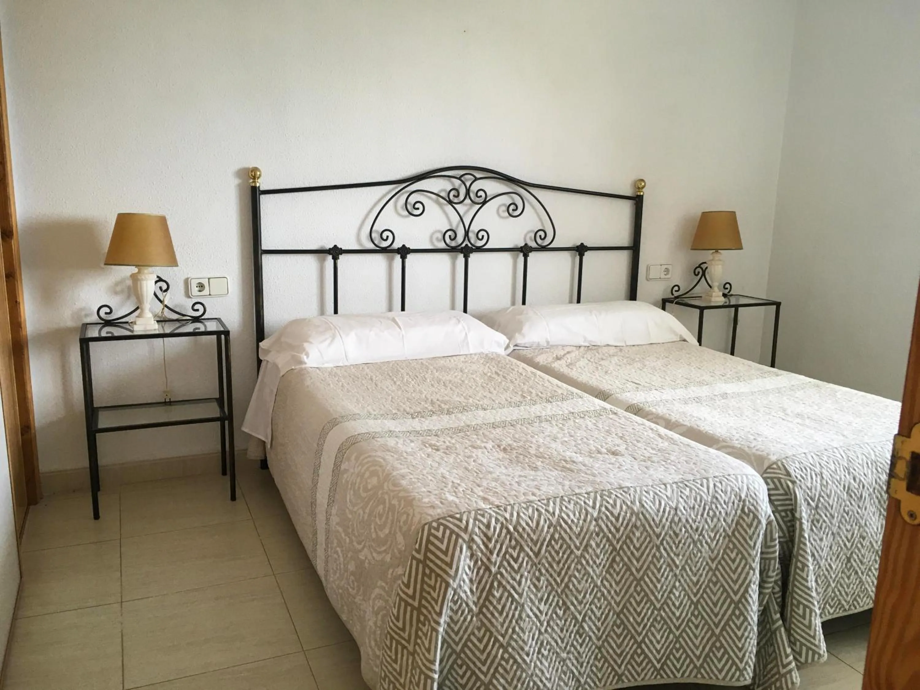 Bedroom, Bed in Apartamentos Bahia