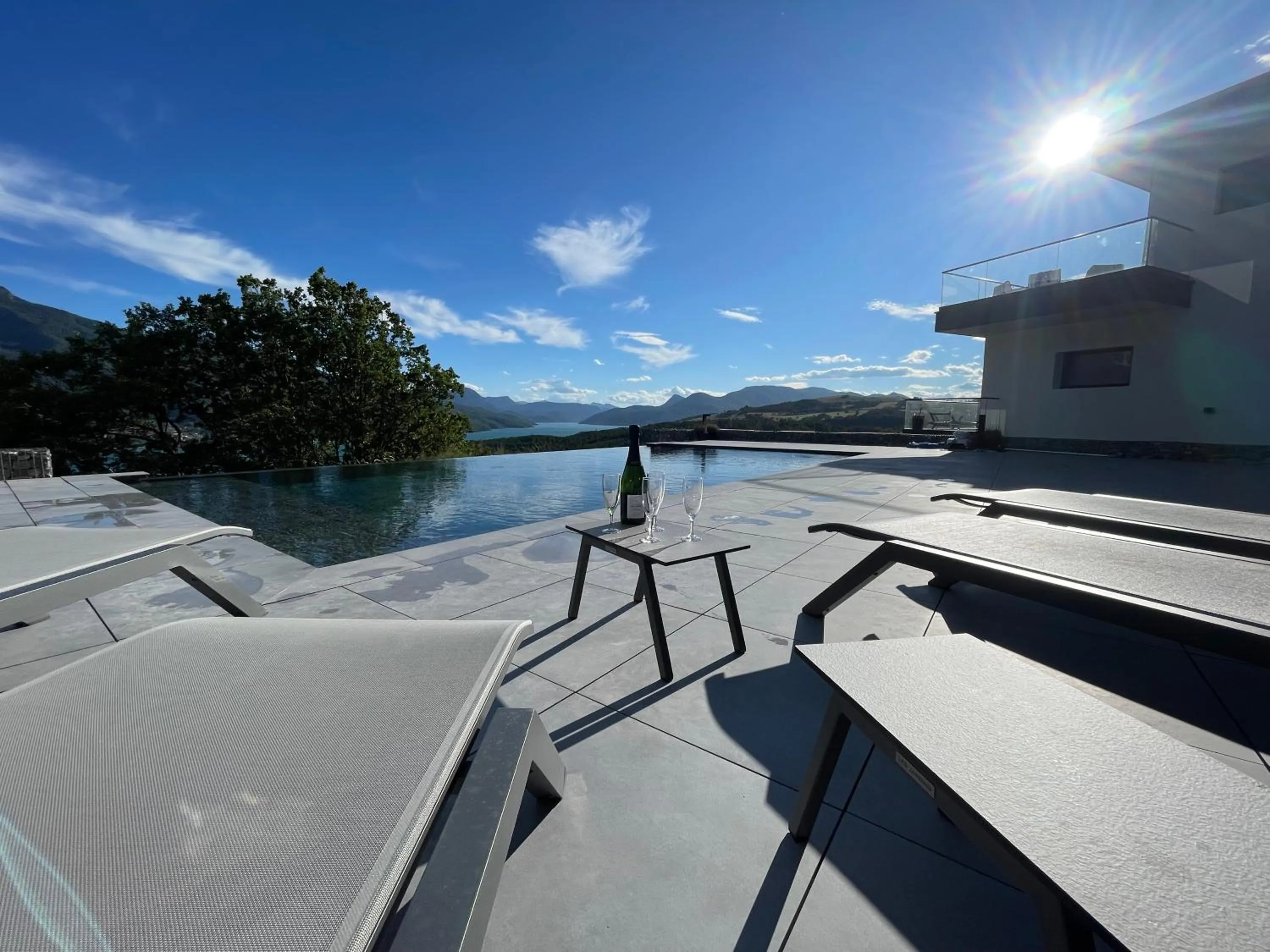 Solarium in Les Restanques du lac
