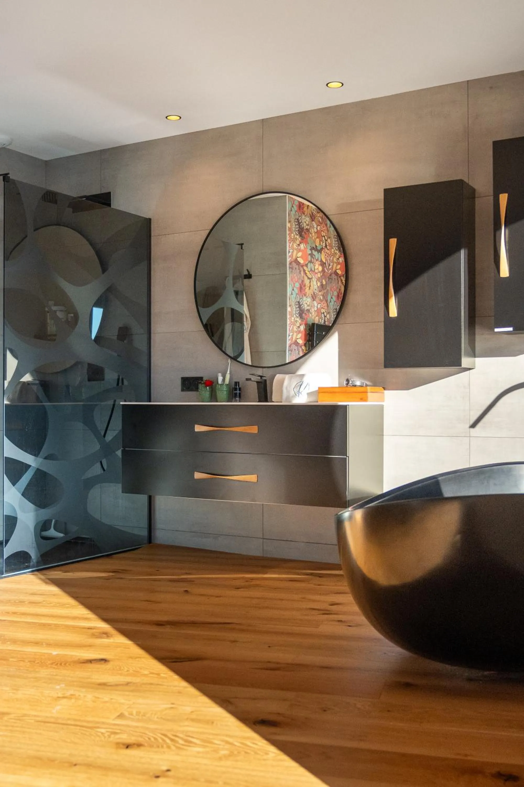 Bathroom in Les Restanques du lac