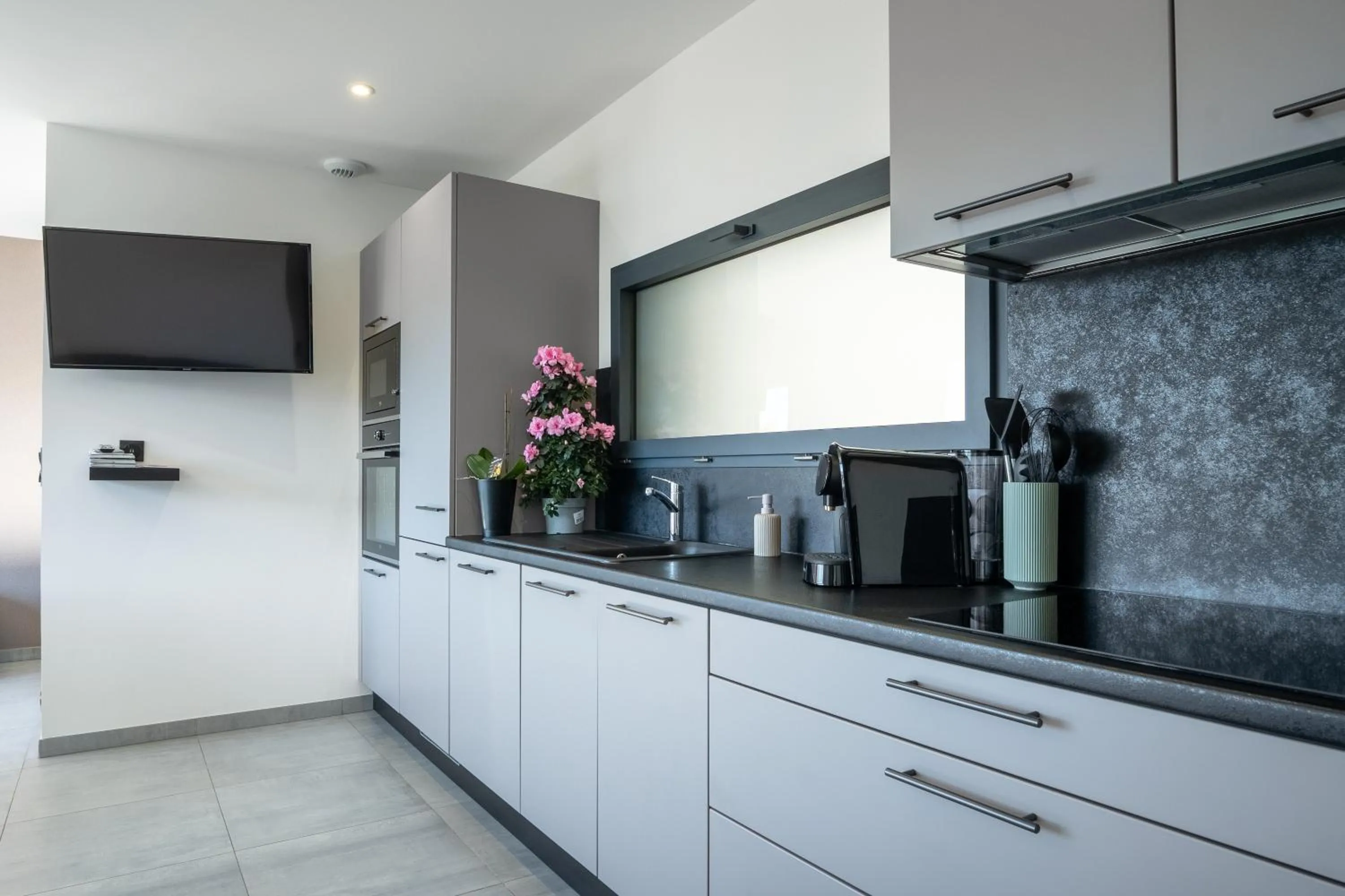 stove in Les Restanques du lac