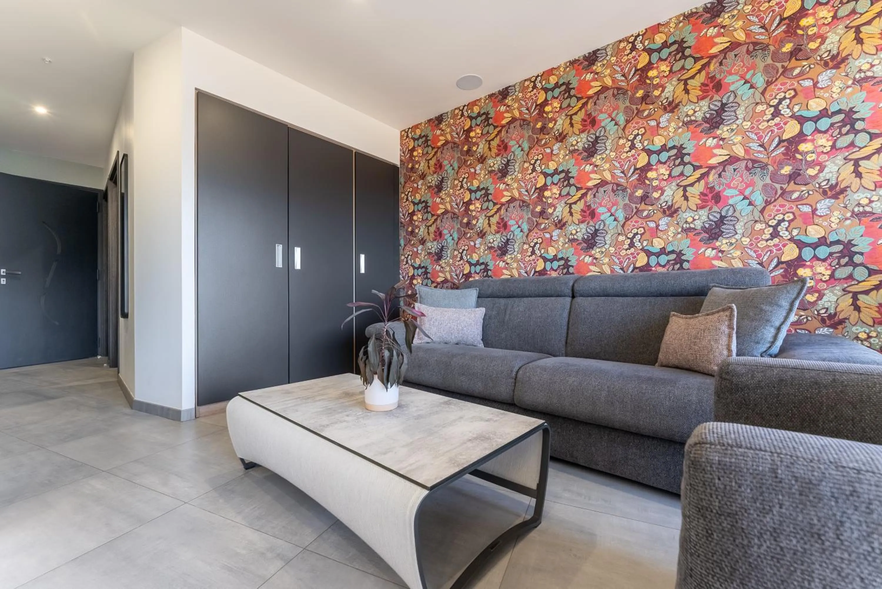 Living room in Les Restanques du lac