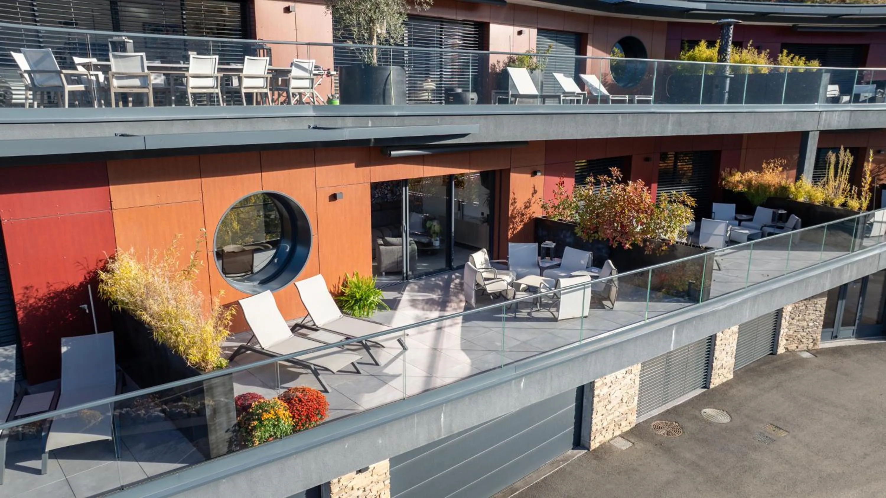 Balcony/Terrace in Les Restanques du lac