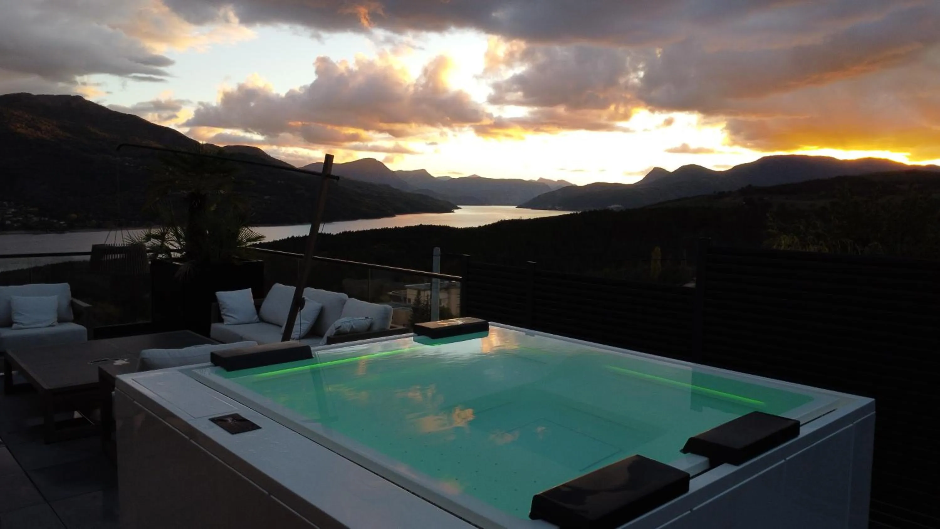 Hot Tub in Les Restanques du lac