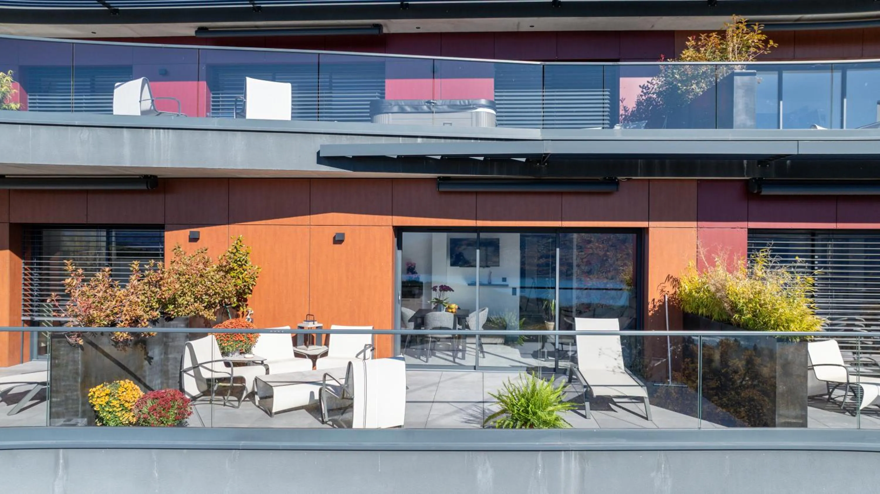Balcony/Terrace in Les Restanques du lac