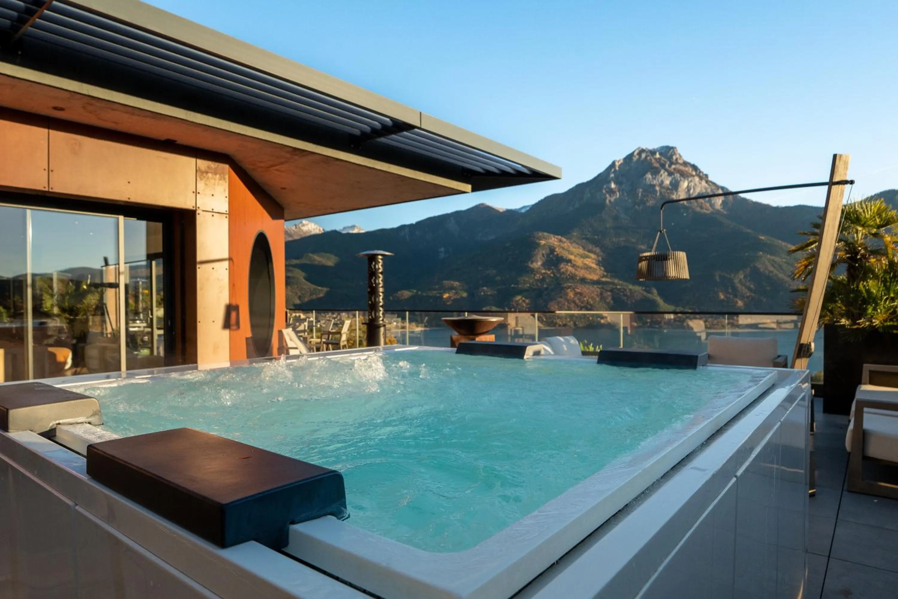 Hot Tub in Les Restanques du lac