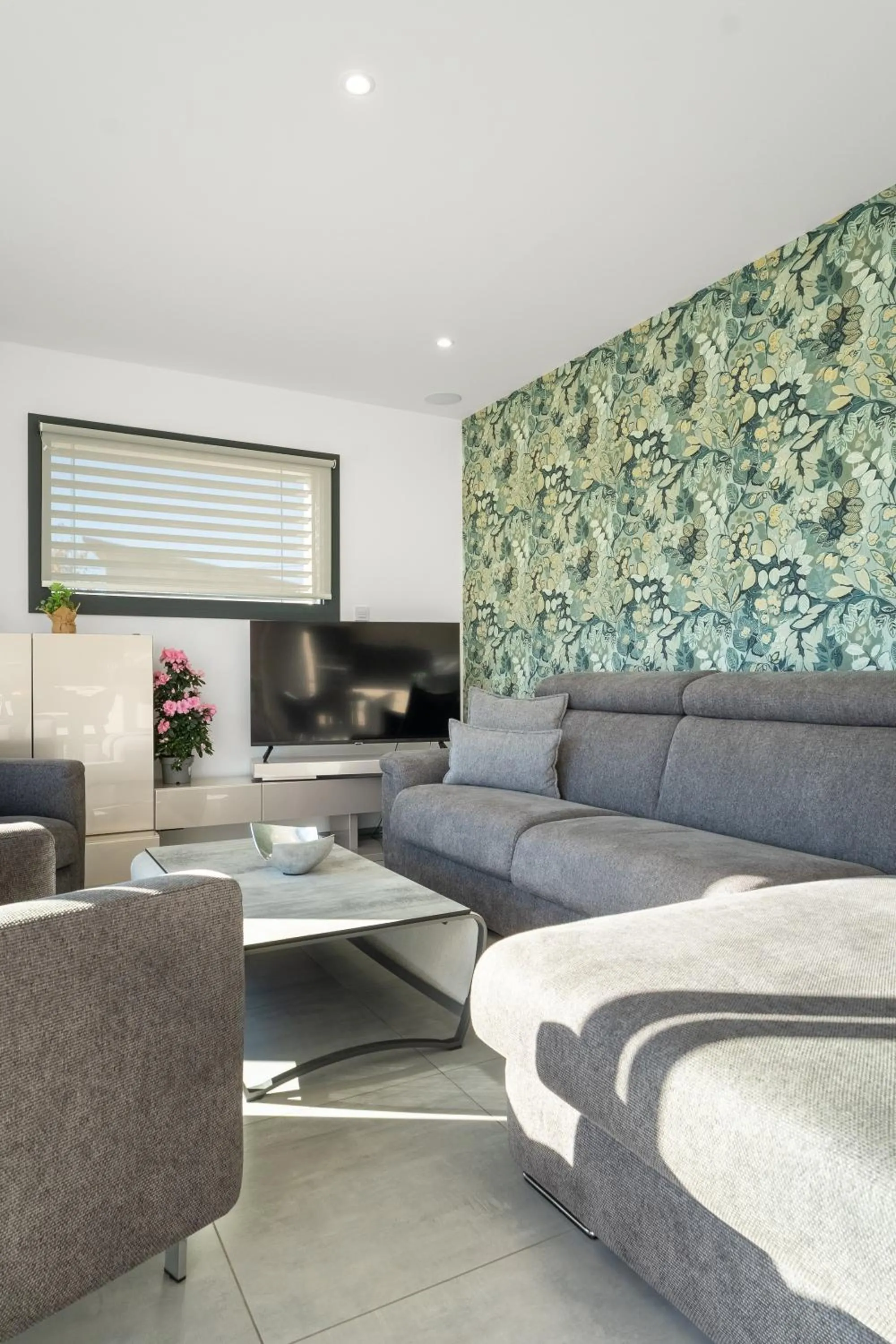 Living room in Les Restanques du lac