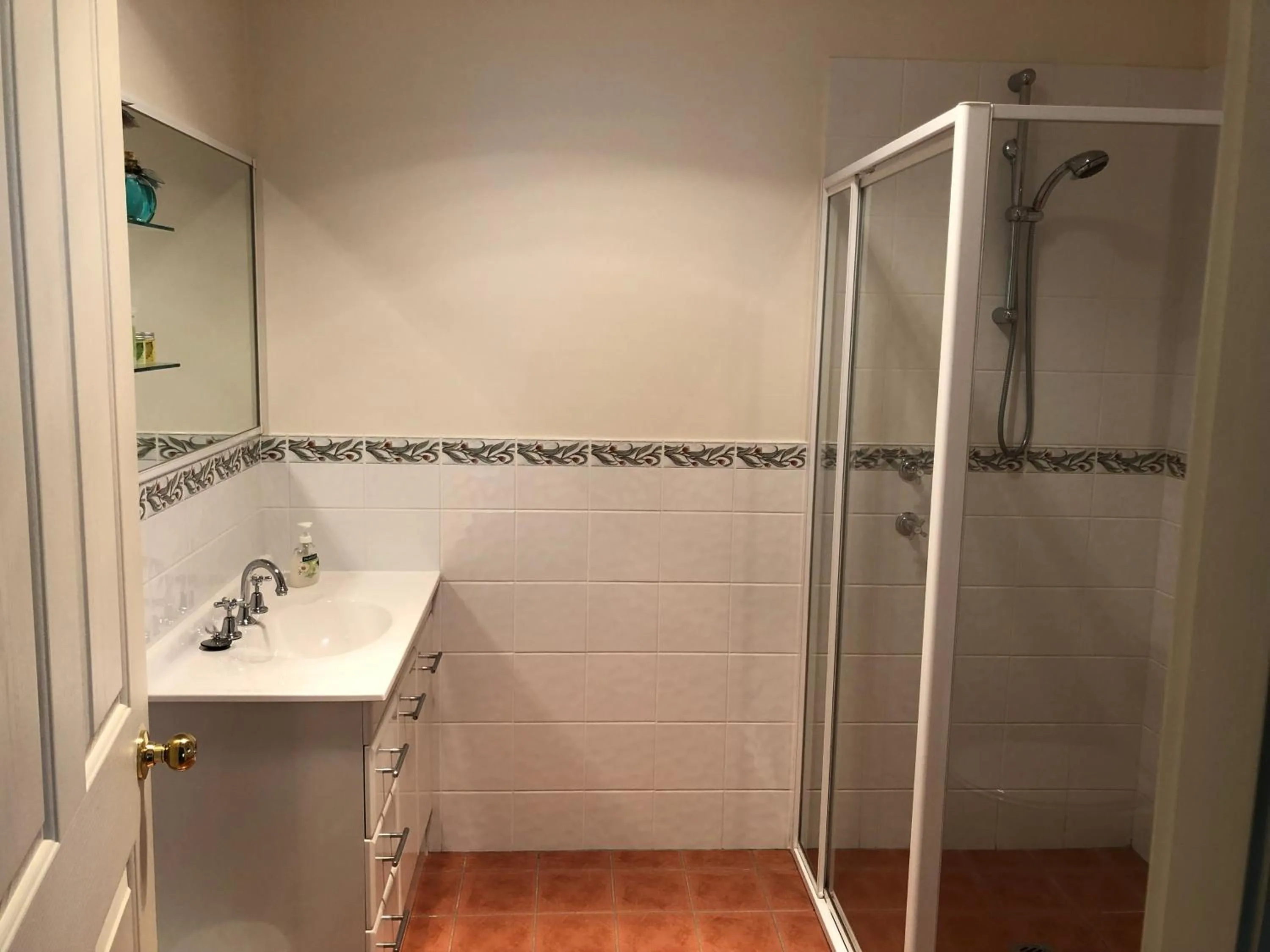 Shower in Meriba B and B