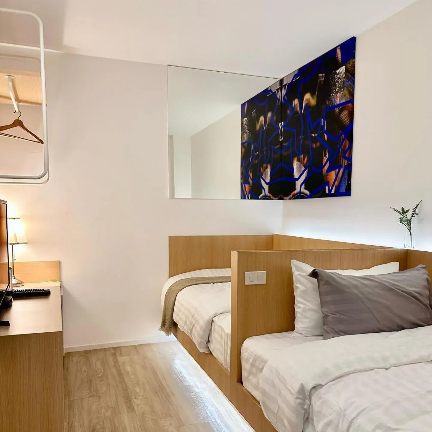 Bedroom, Bed in E11 Hotel - BTS Punnawithi Bedroom, Bed in E11 Hotel - BTS Punnawithi