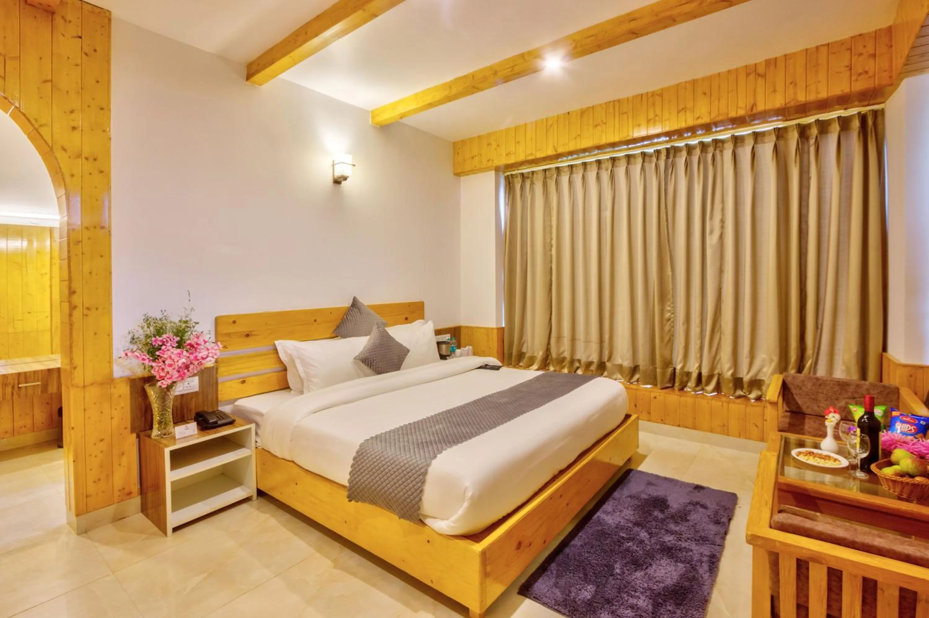 Bedroom, Bed in La Aero Resort Home in Snow Mountains