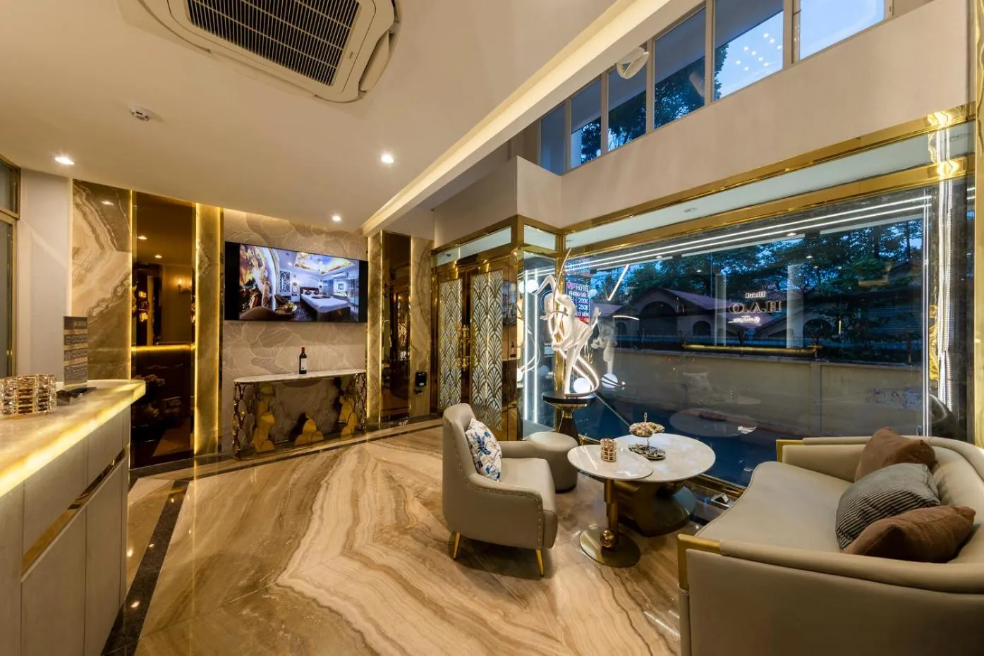 Property building in H A O Boutique Hotel