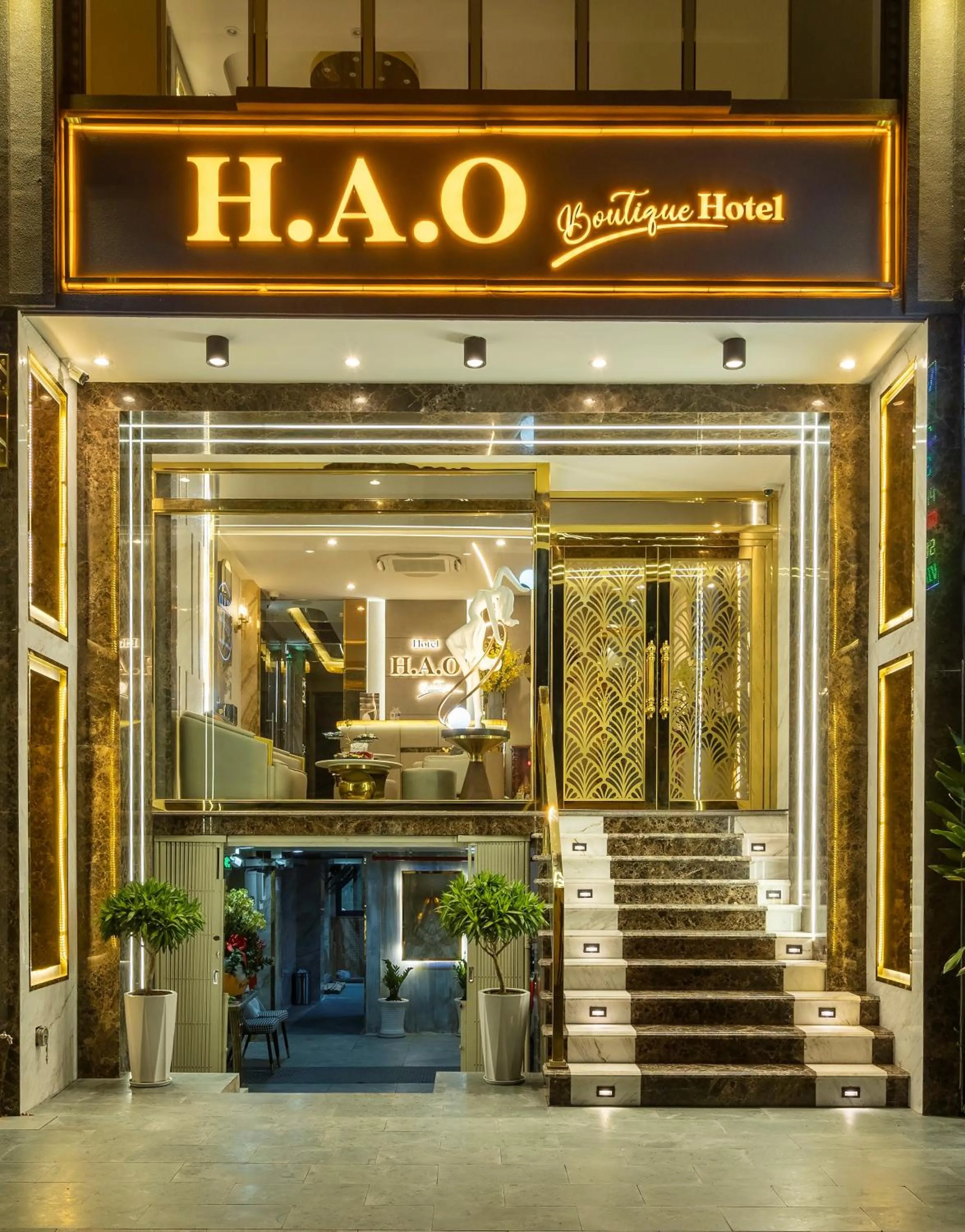 Facade/entrance in H A O Boutique Hotel