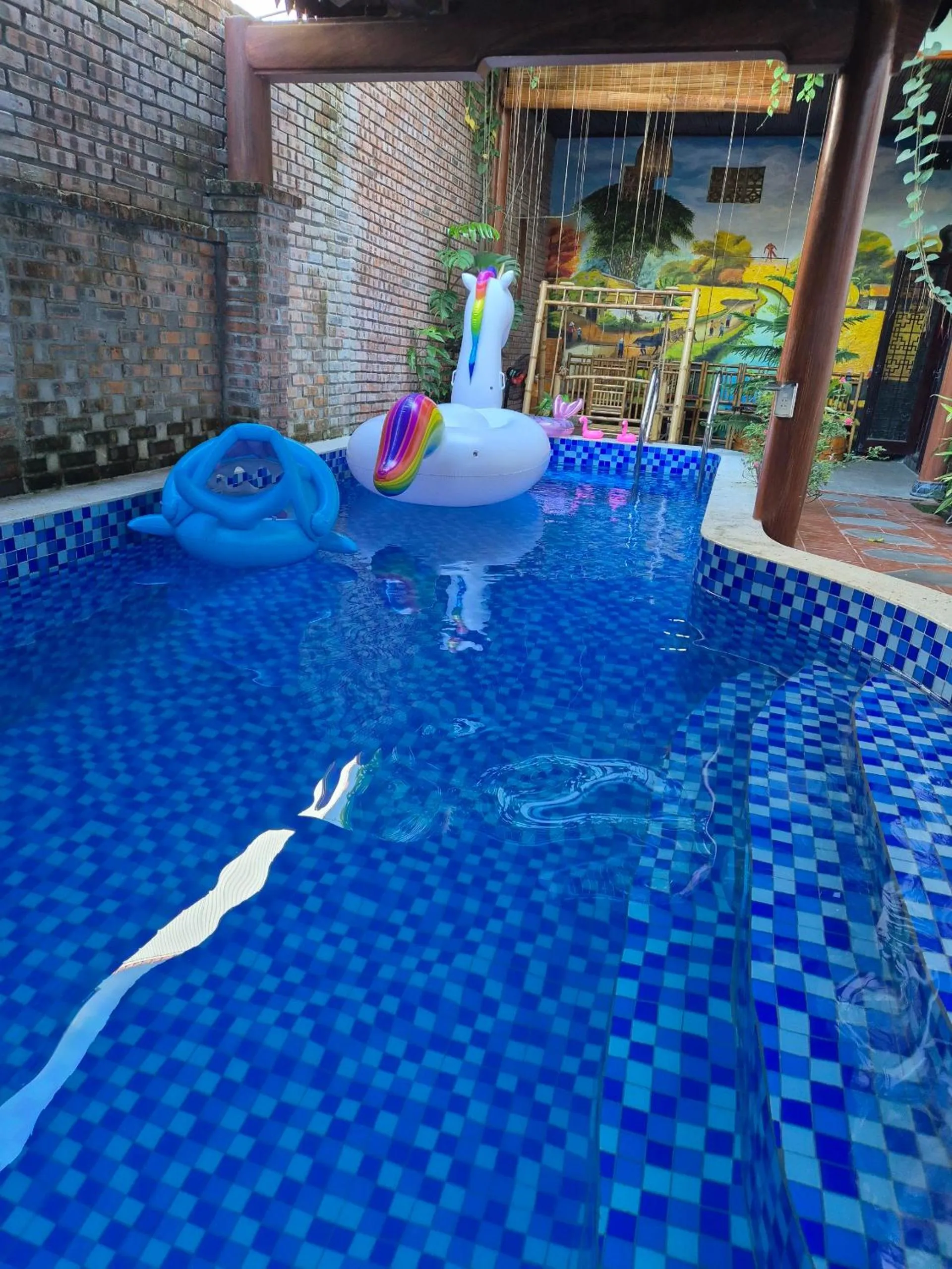 Swimming pool in Tâm Family Homestay-Huế
