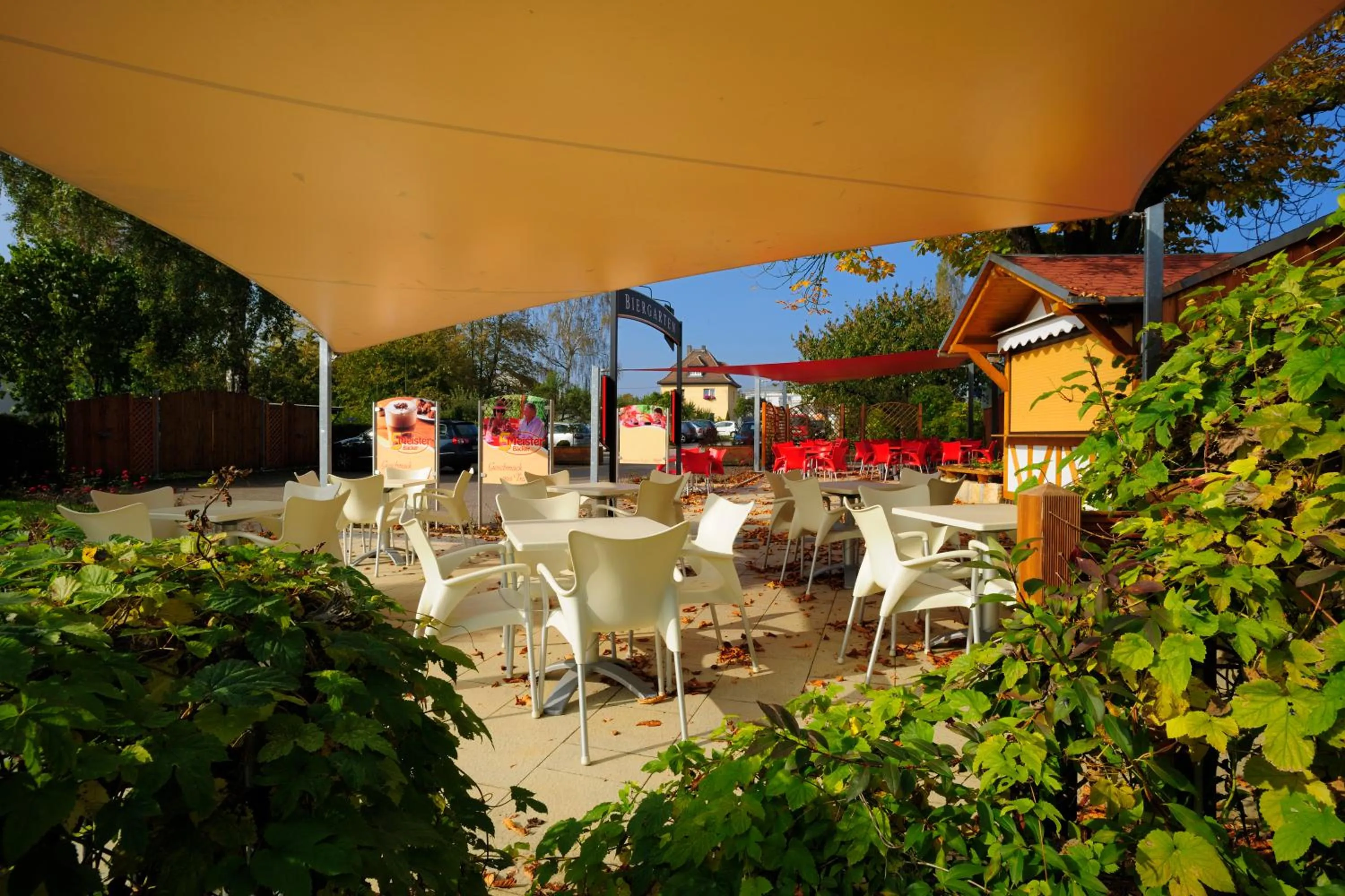 Patio in Hotel Fabrice