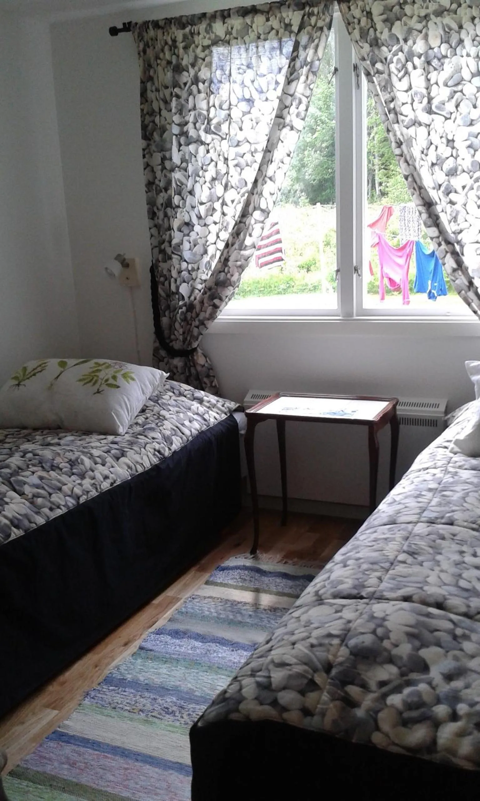 Bed in Kullsbjörken Bed & Breakfast