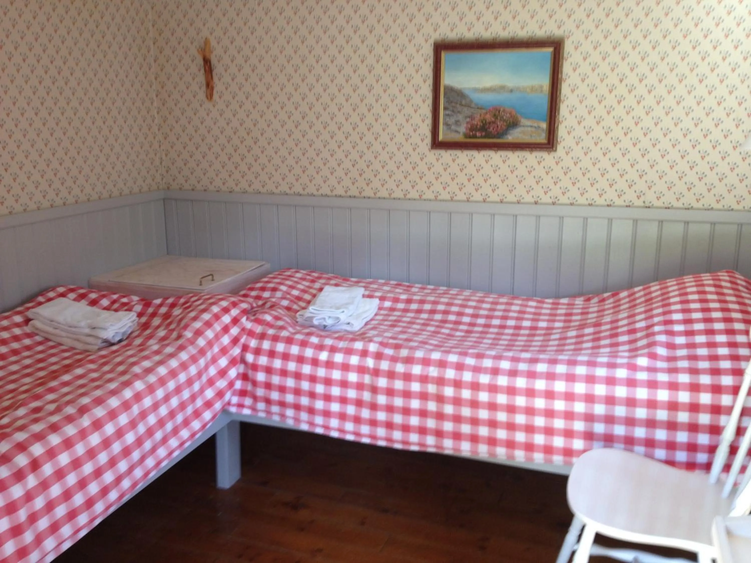 Bed in Kullsbjörken Bed & Breakfast