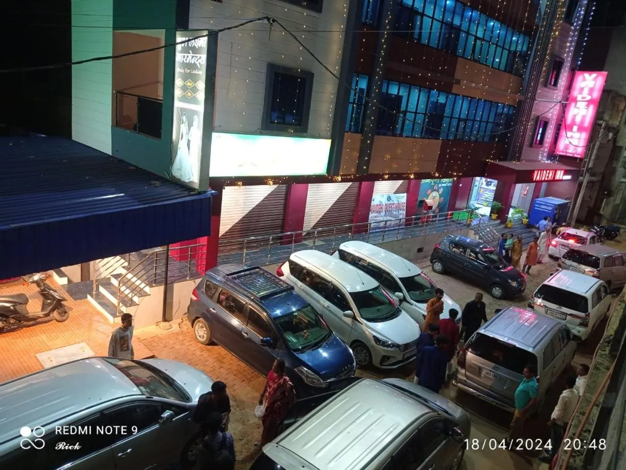 Parking in Vaidehi Inn-A Unit of vaidehi guest house