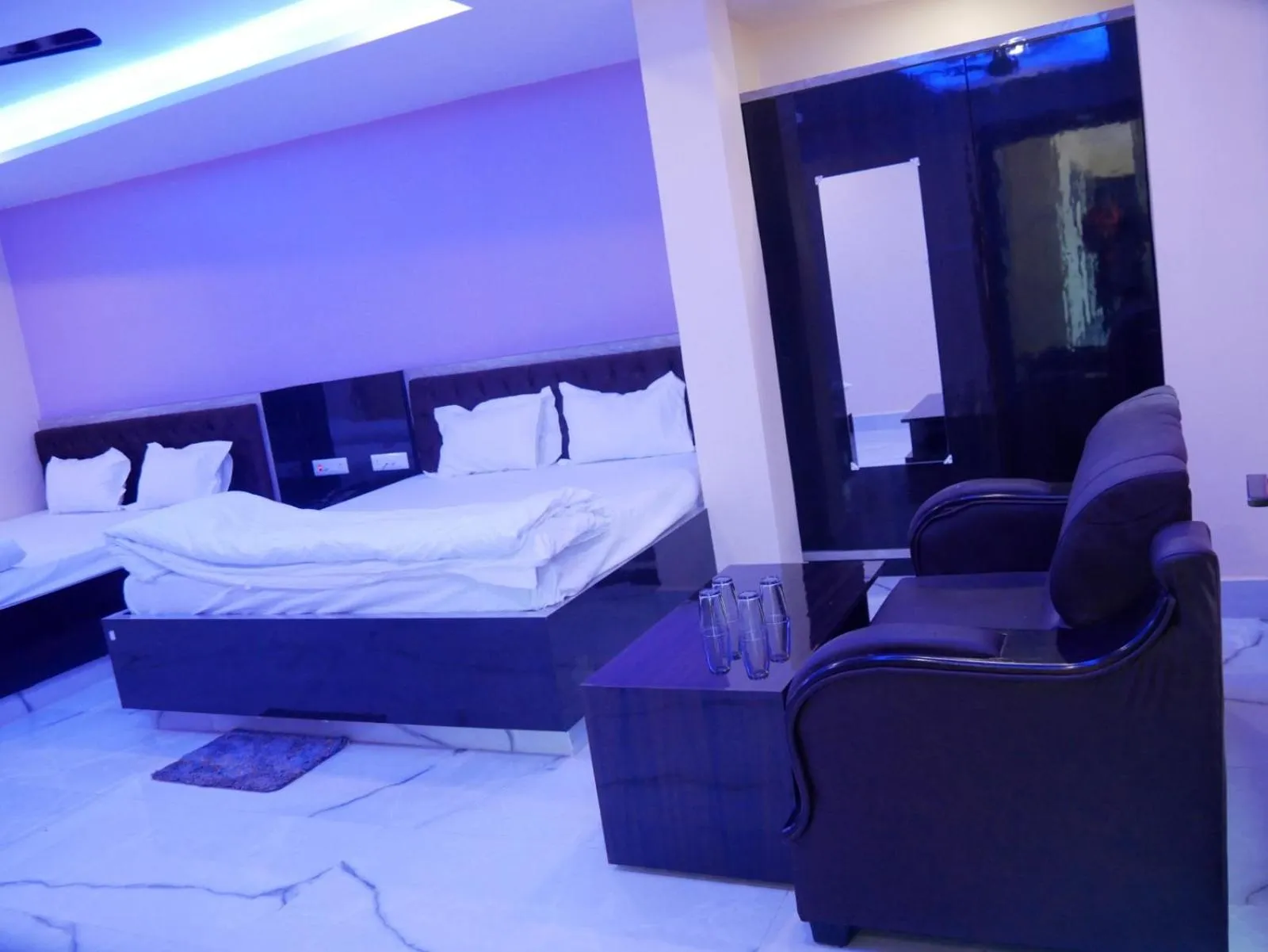 Bed in Vaidehi Inn-A Unit of vaidehi guest house