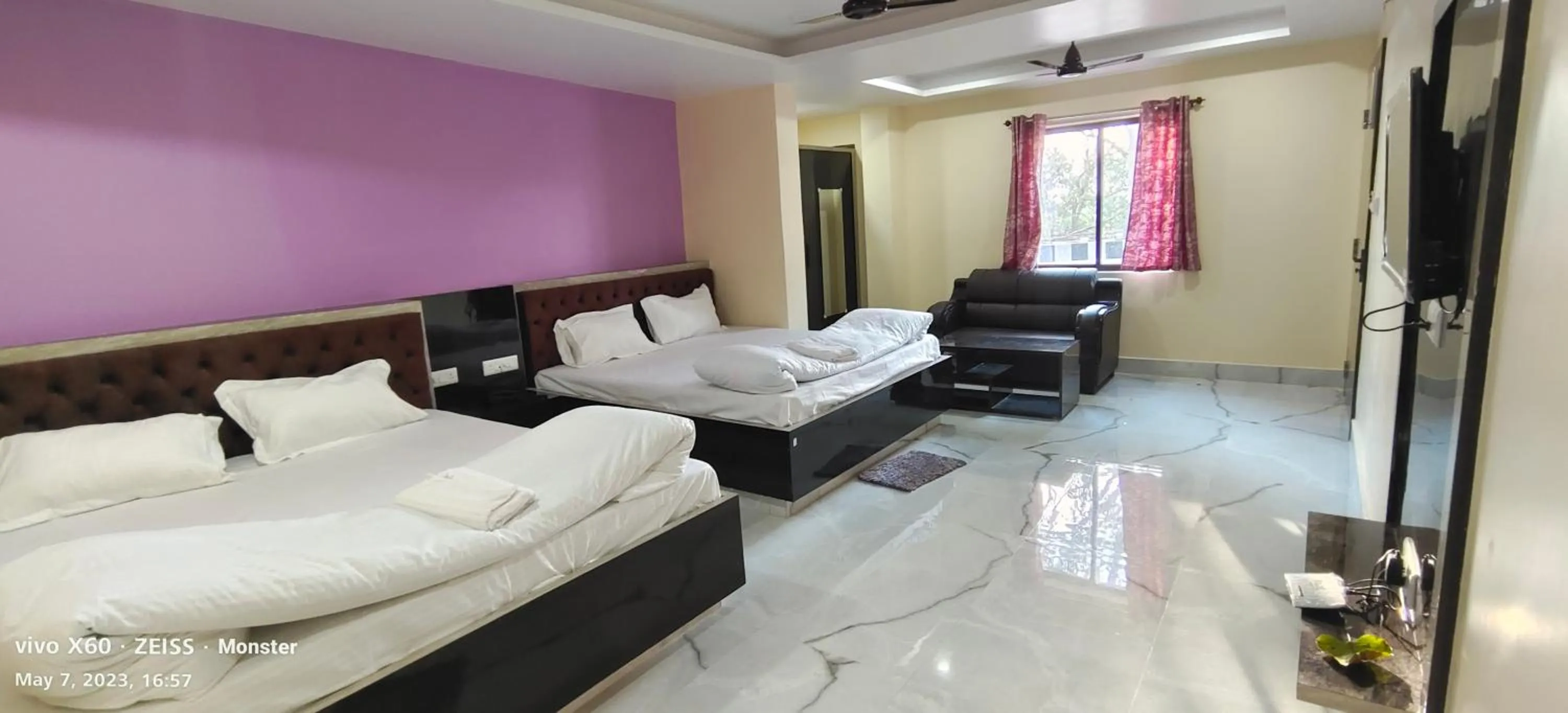 Bed in Vaidehi Inn-A Unit of vaidehi guest house