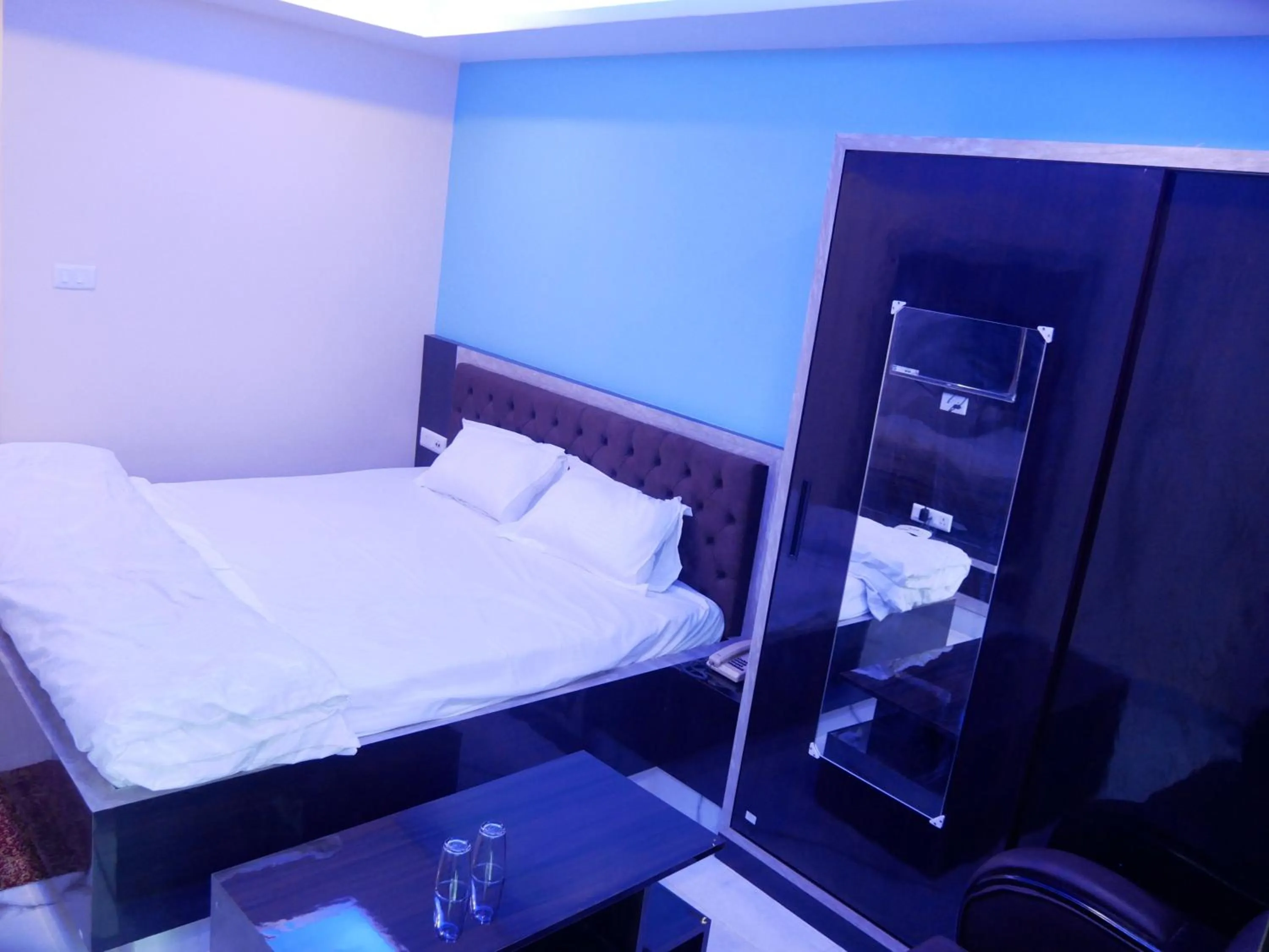 Bed in Vaidehi Inn-A Unit of vaidehi guest house