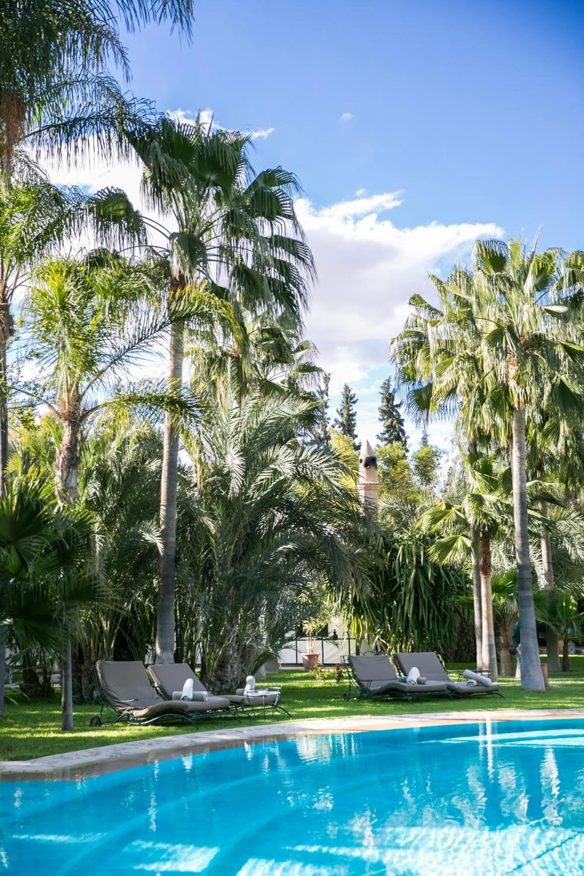 Swimming pool in Lodge K