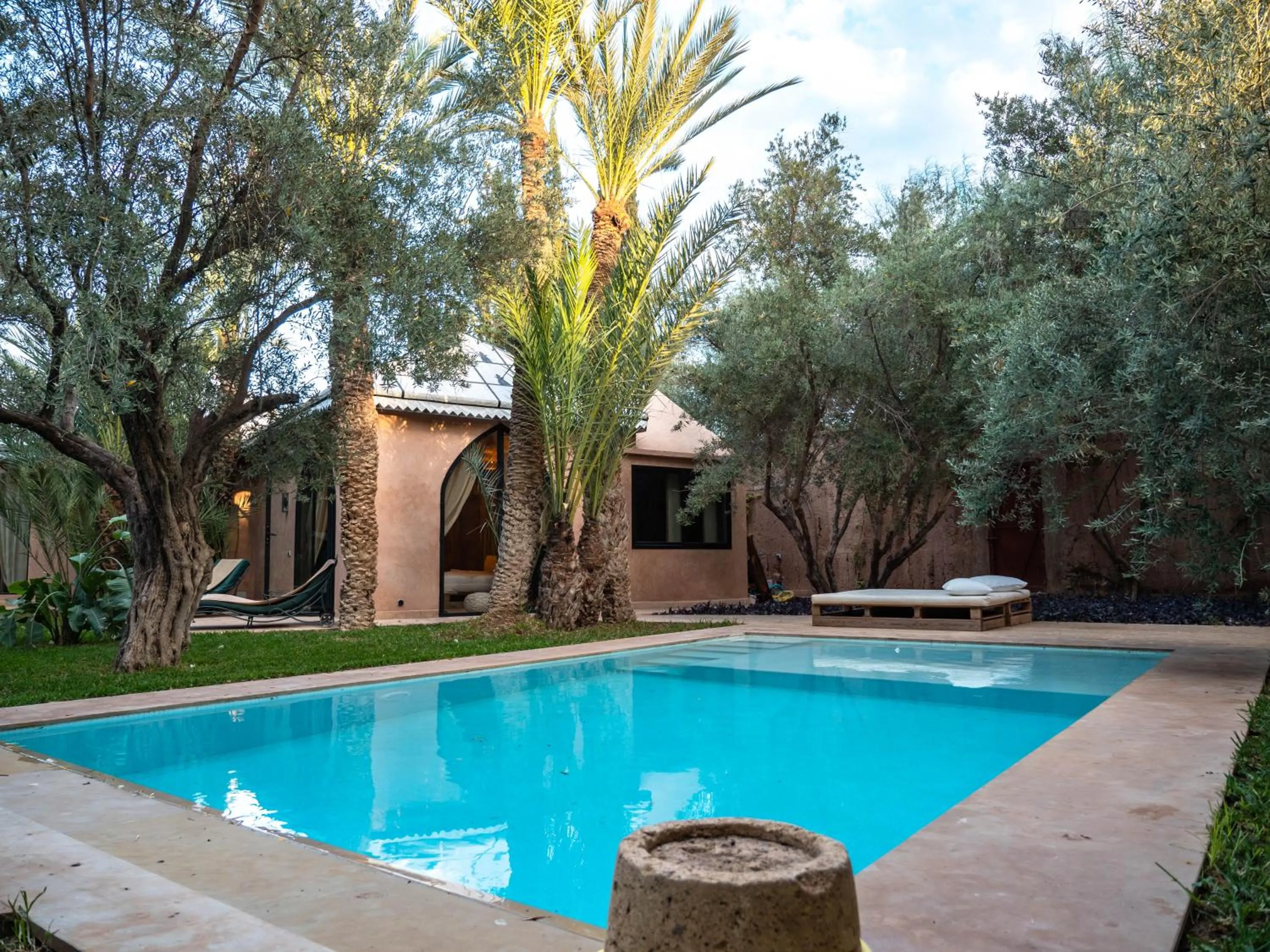 Swimming pool in Lodge K