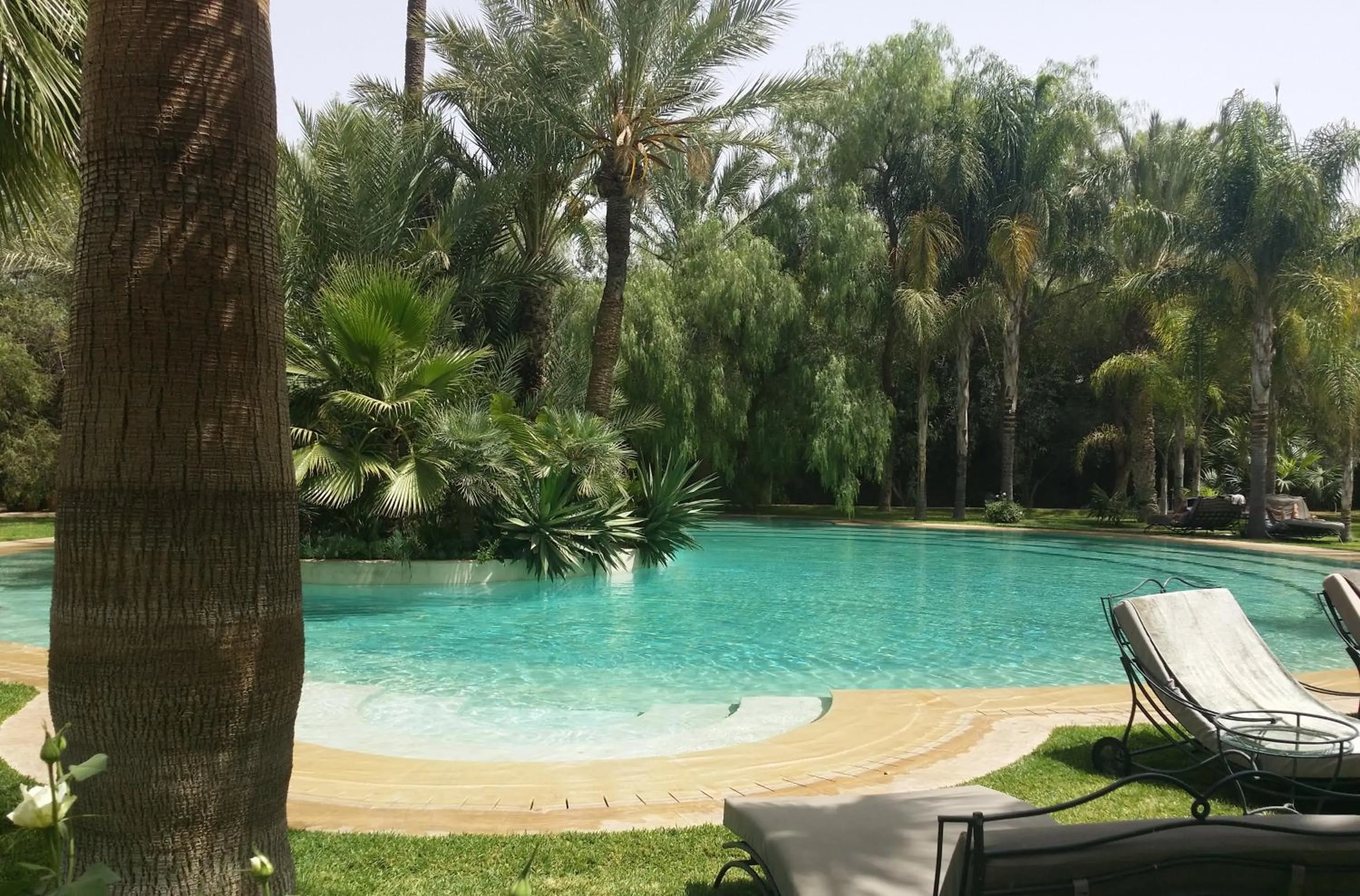 Swimming pool in Lodge K