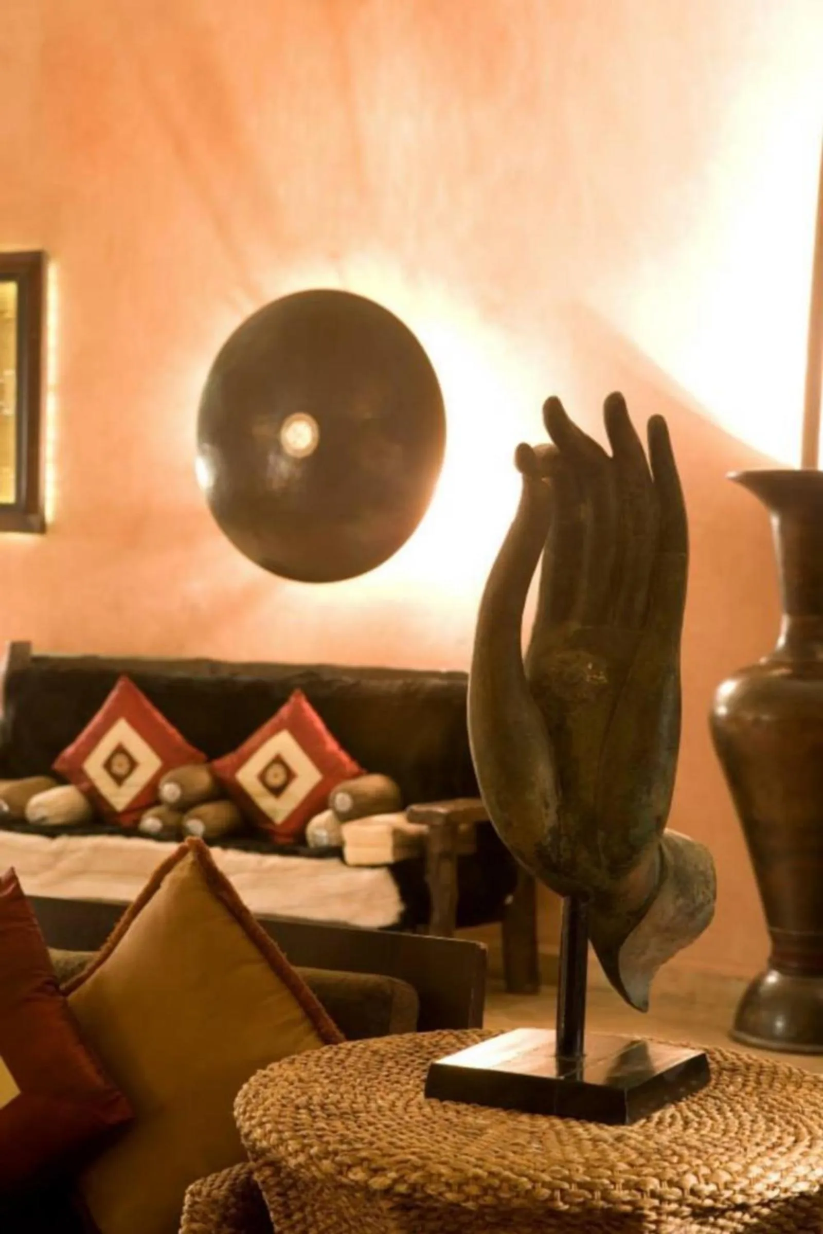 Living room in Lodge K