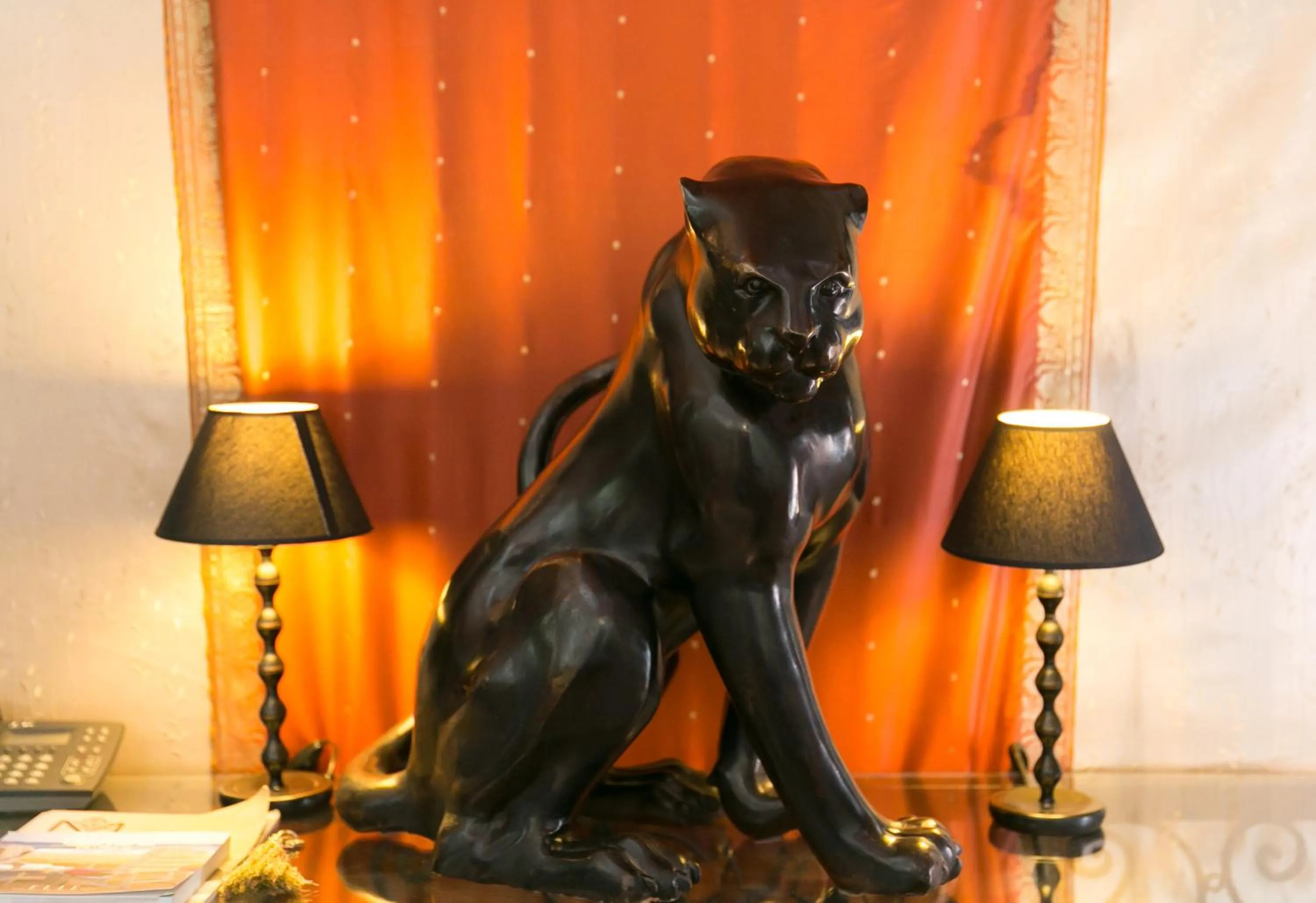 Decorative detail in Lodge K