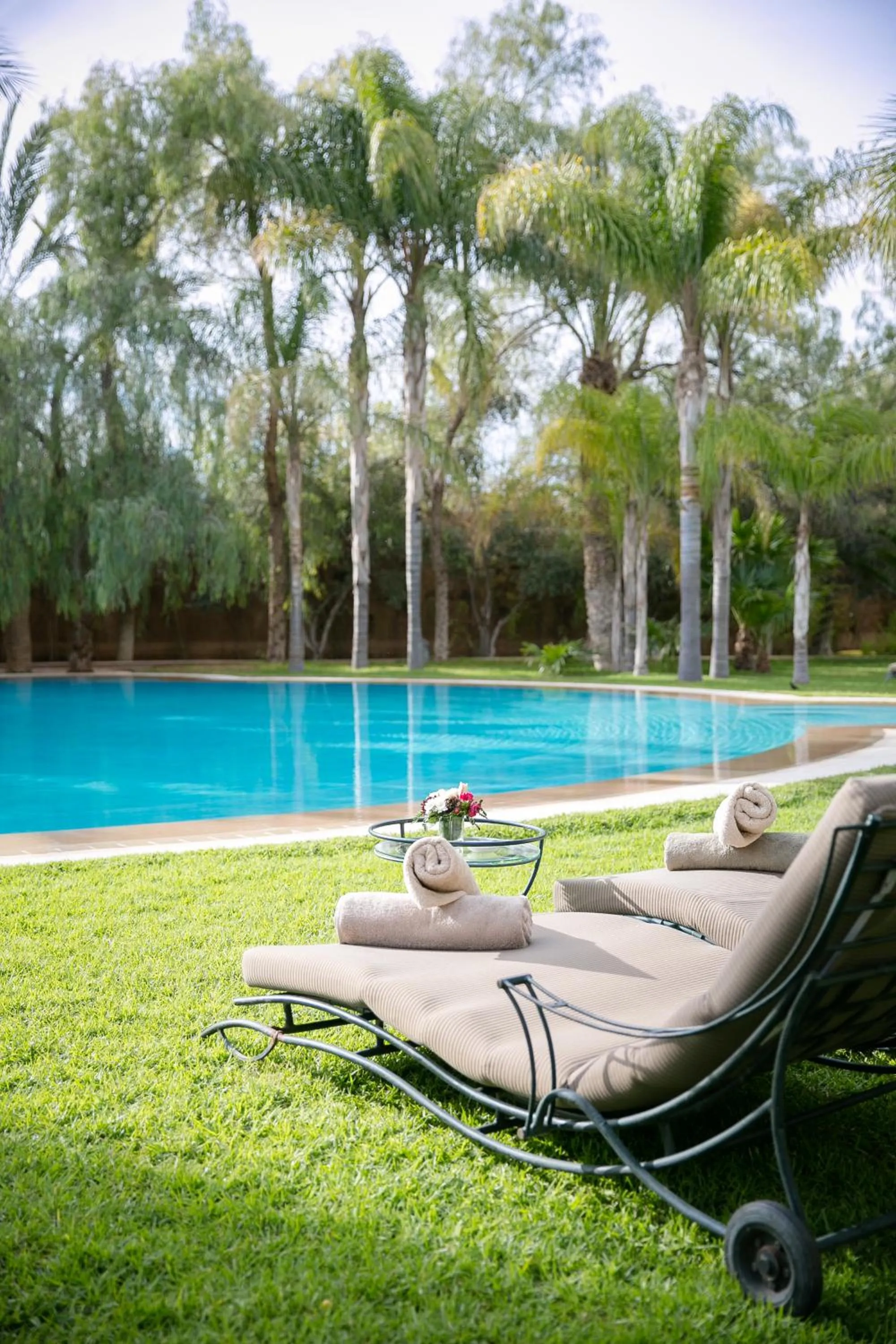 Swimming pool in Lodge K