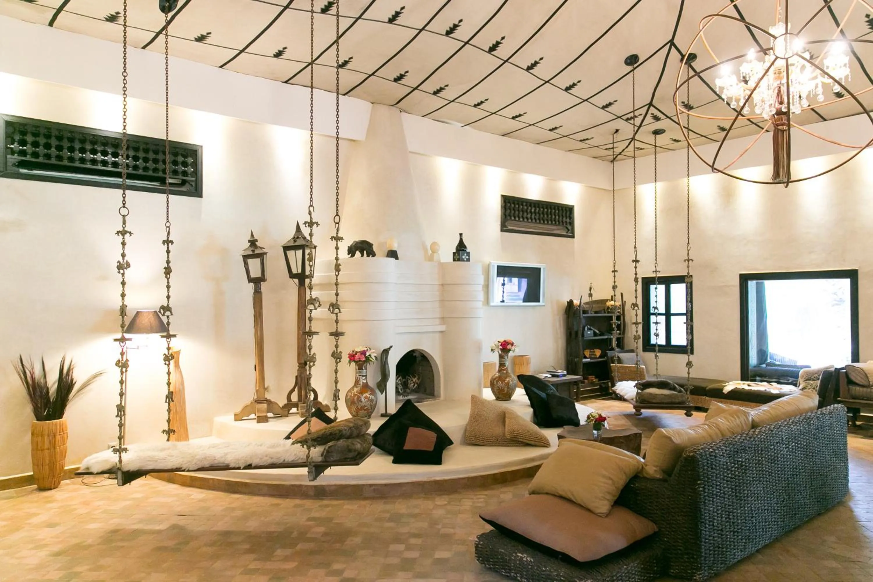 Communal lounge/ TV room in Lodge K