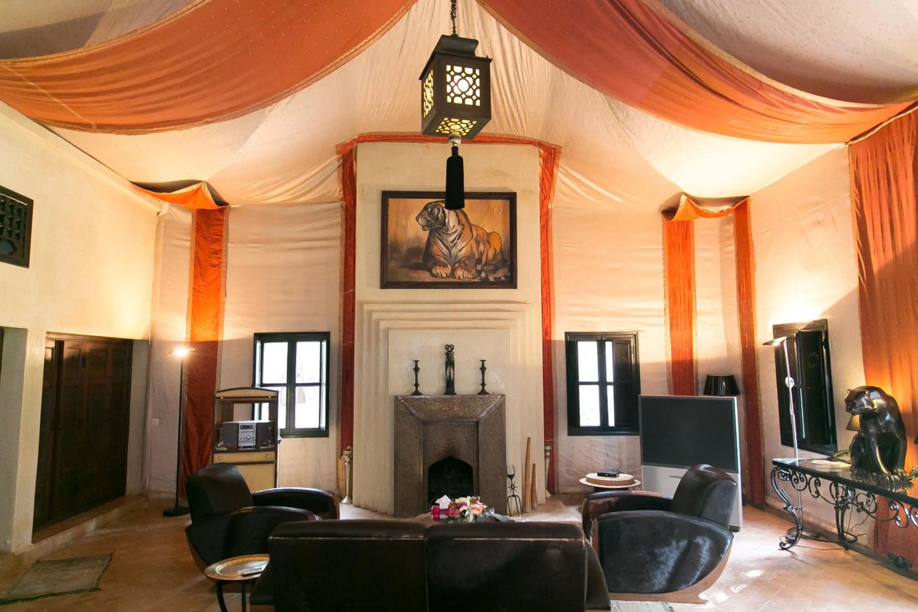 Living room in Lodge K