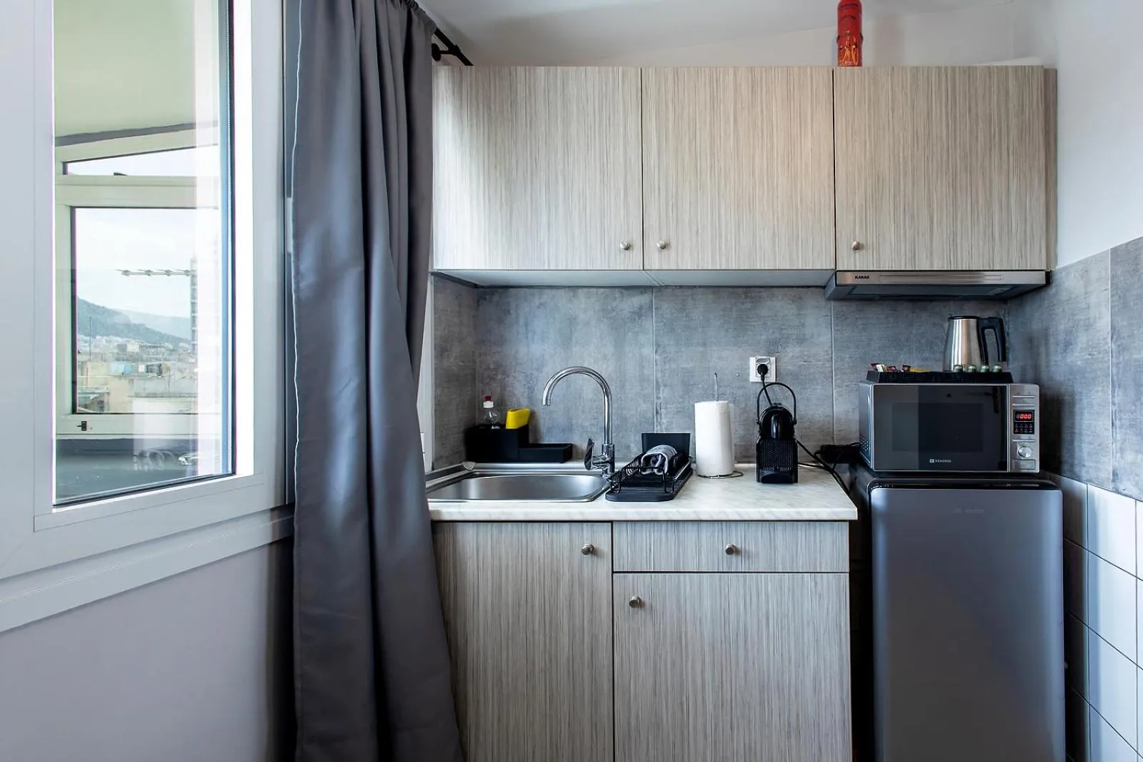 Coffee/tea facilities in Aris123 by Smart Cozy Suites - Apartments in the heart of Athens - 5 minutes from metro - Available 24hr