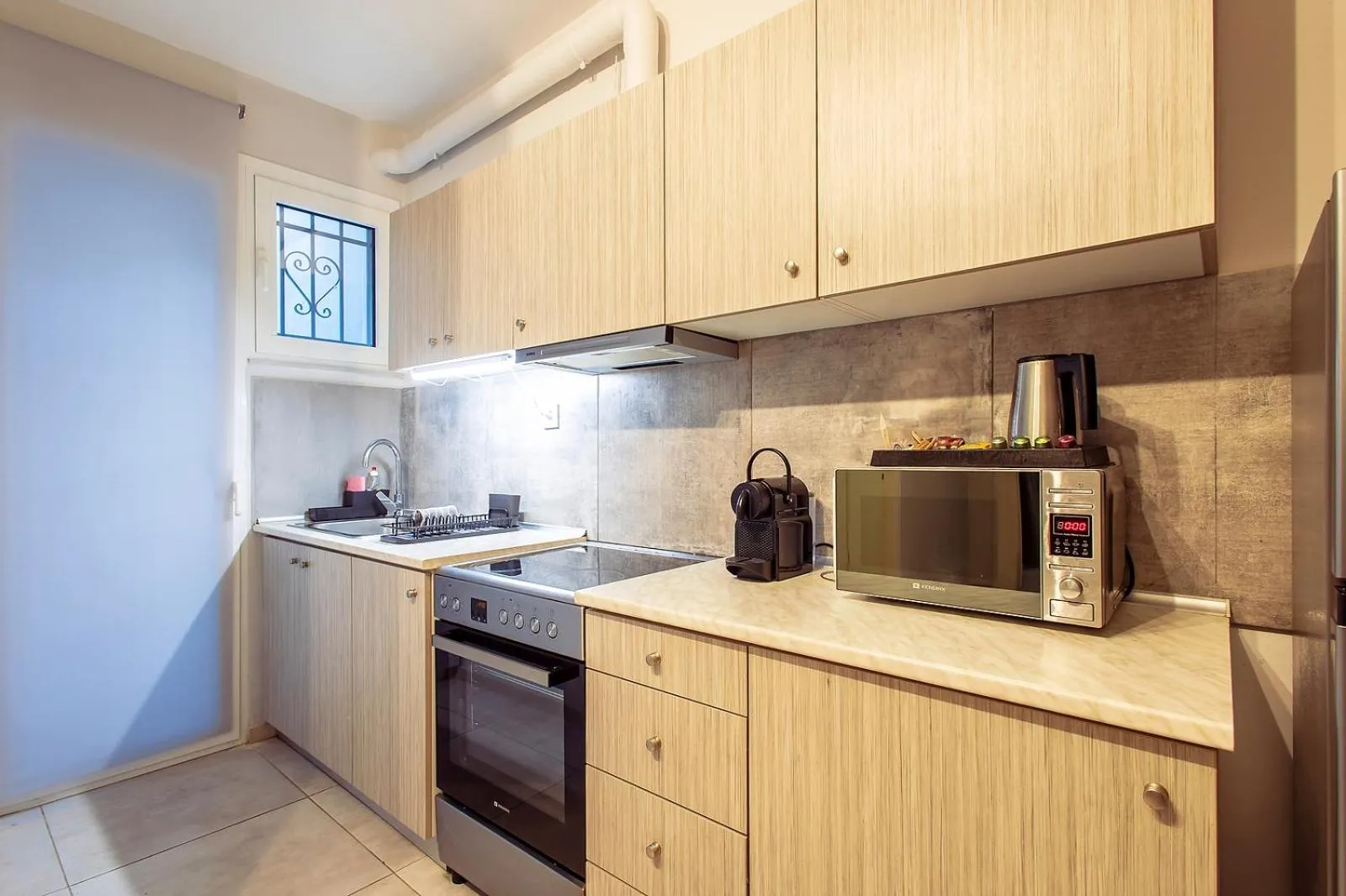 Coffee/tea facilities in Aris123 by Smart Cozy Suites - Apartments in the heart of Athens - 5 minutes from metro - Available 24hr