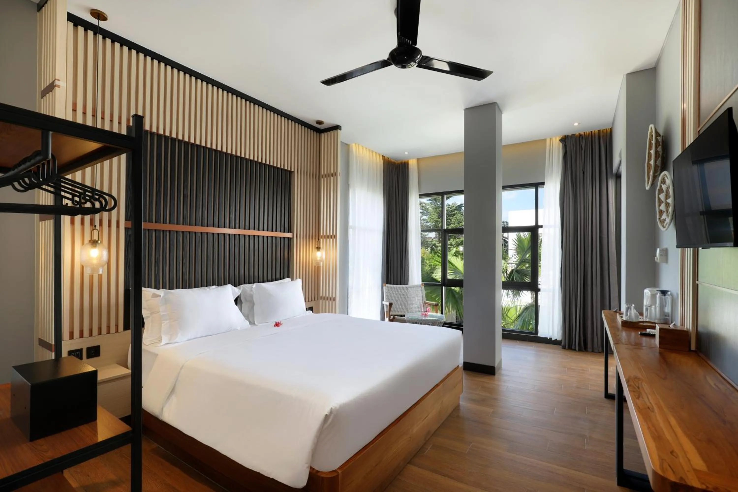 Bedroom, Bed in Amandaya Canggu