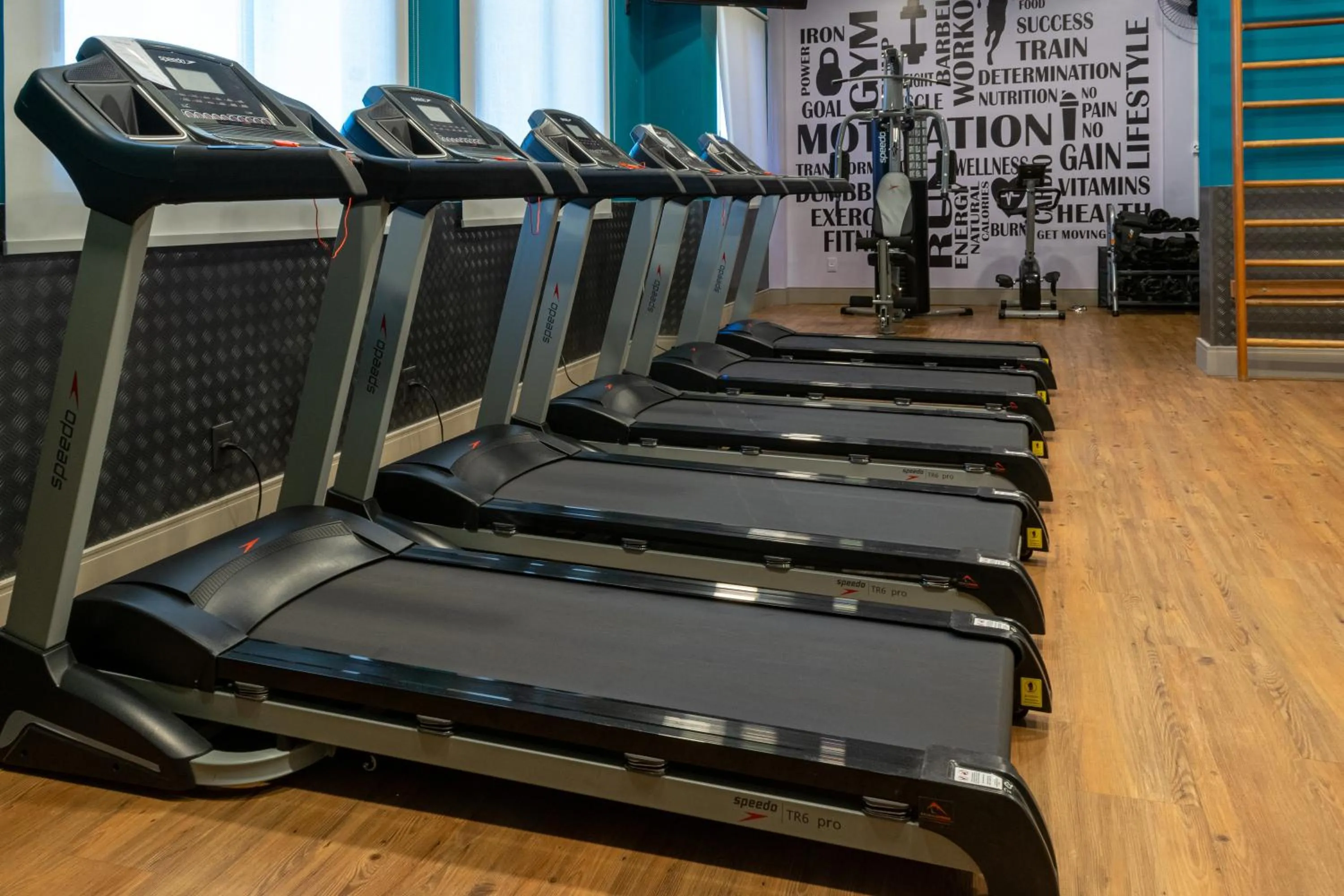 Fitness centre/facilities in Transamerica Executive Belo Horizonte