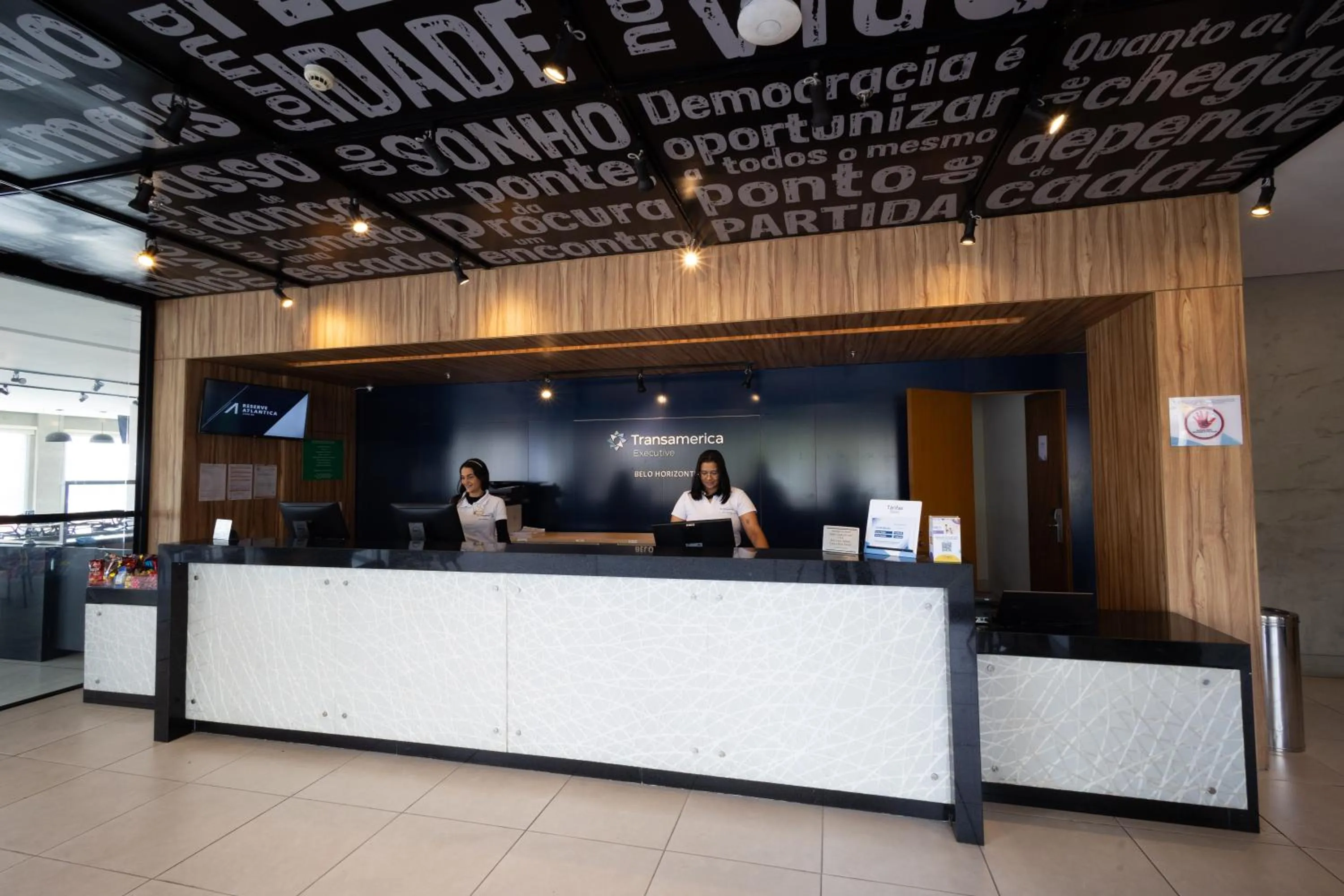 Lobby or reception in Transamerica Executive Belo Horizonte
