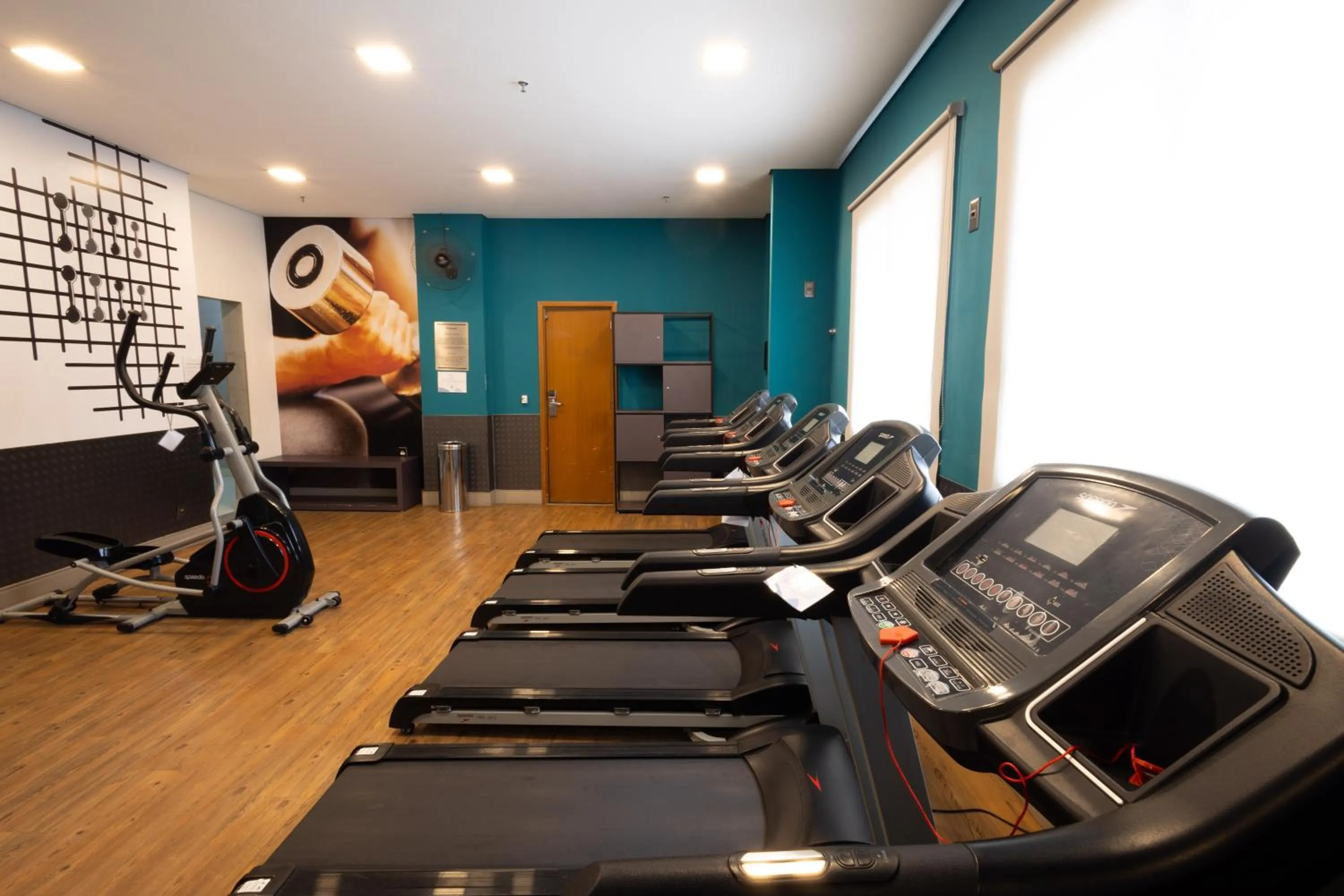 Fitness centre/facilities in Transamerica Executive Belo Horizonte