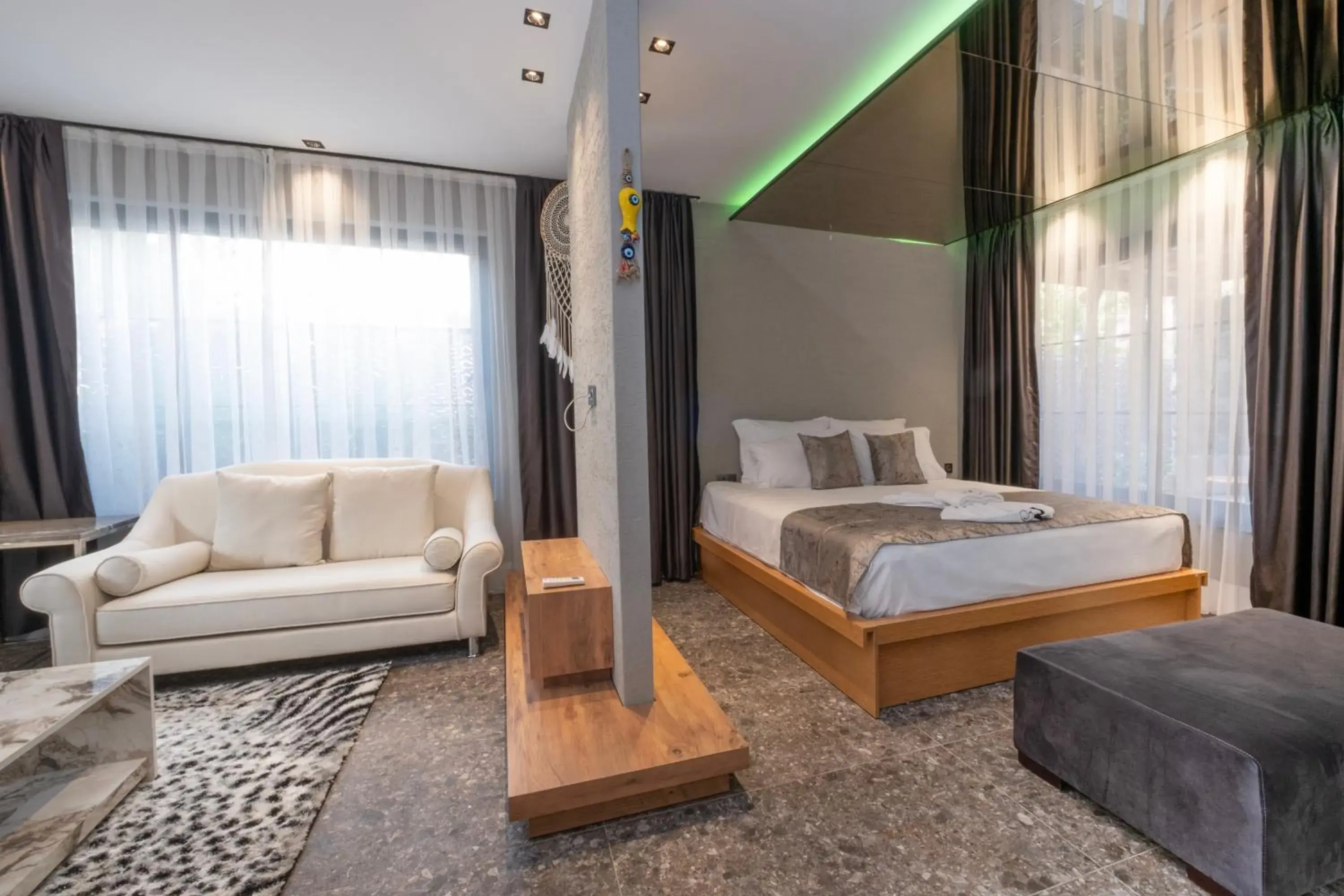 Bed in Wolf Suites Bed in Wolf Suites