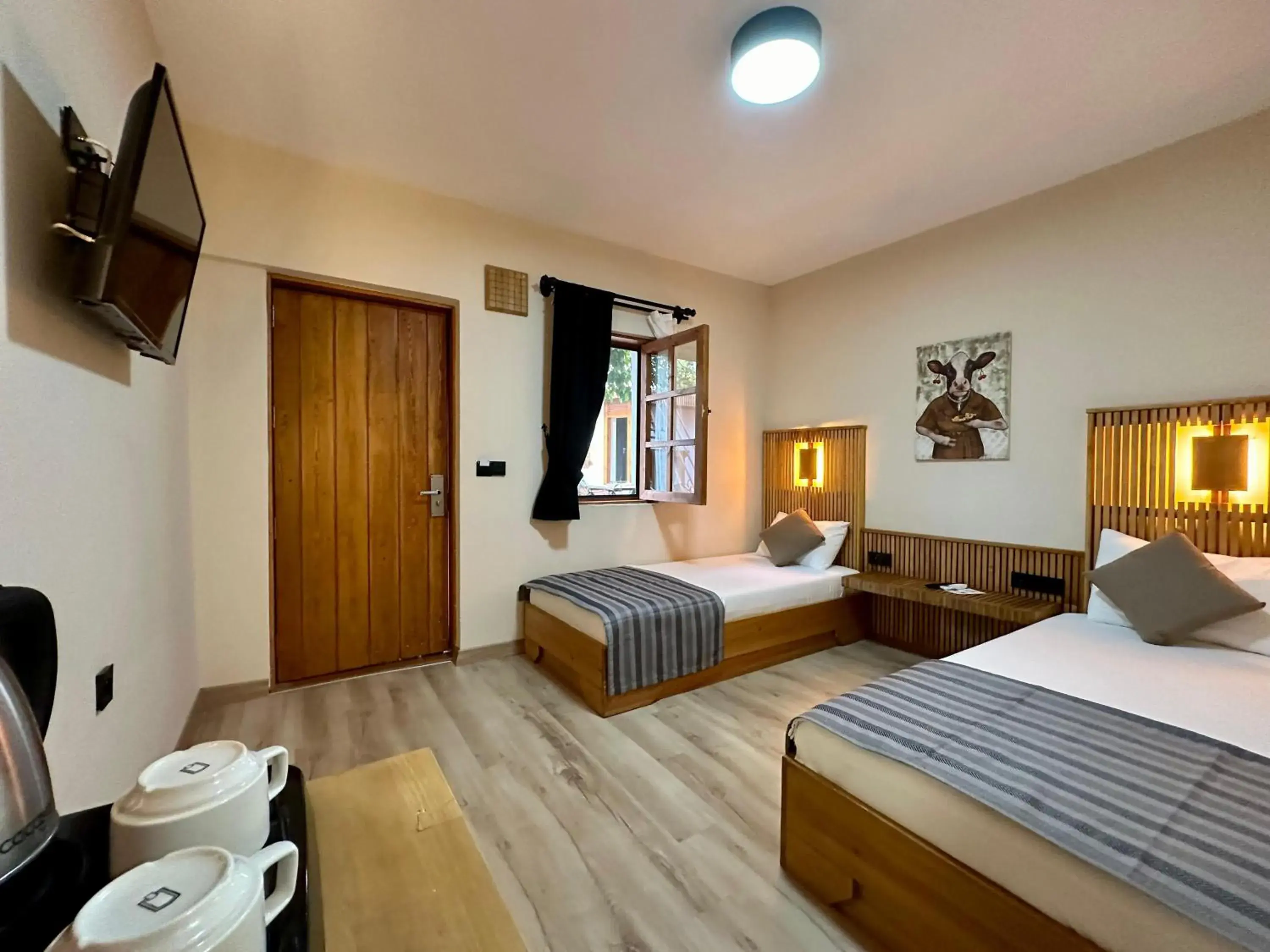Deluxe Twin Room in Bodrum Konağı Deluxe Twin Room in Bodrum Konağı