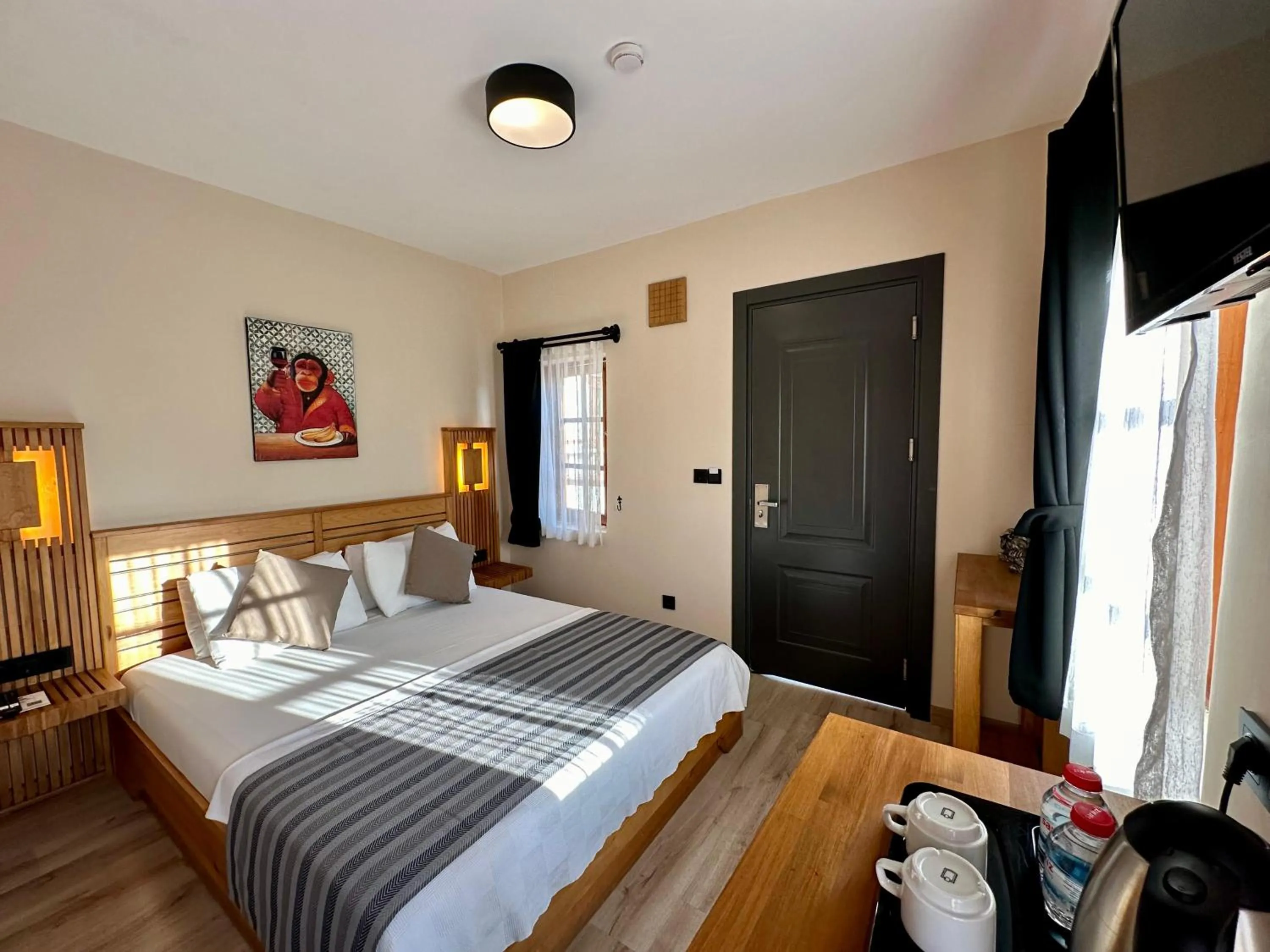 Photo of the whole room, Bed in Bodrum Konağı