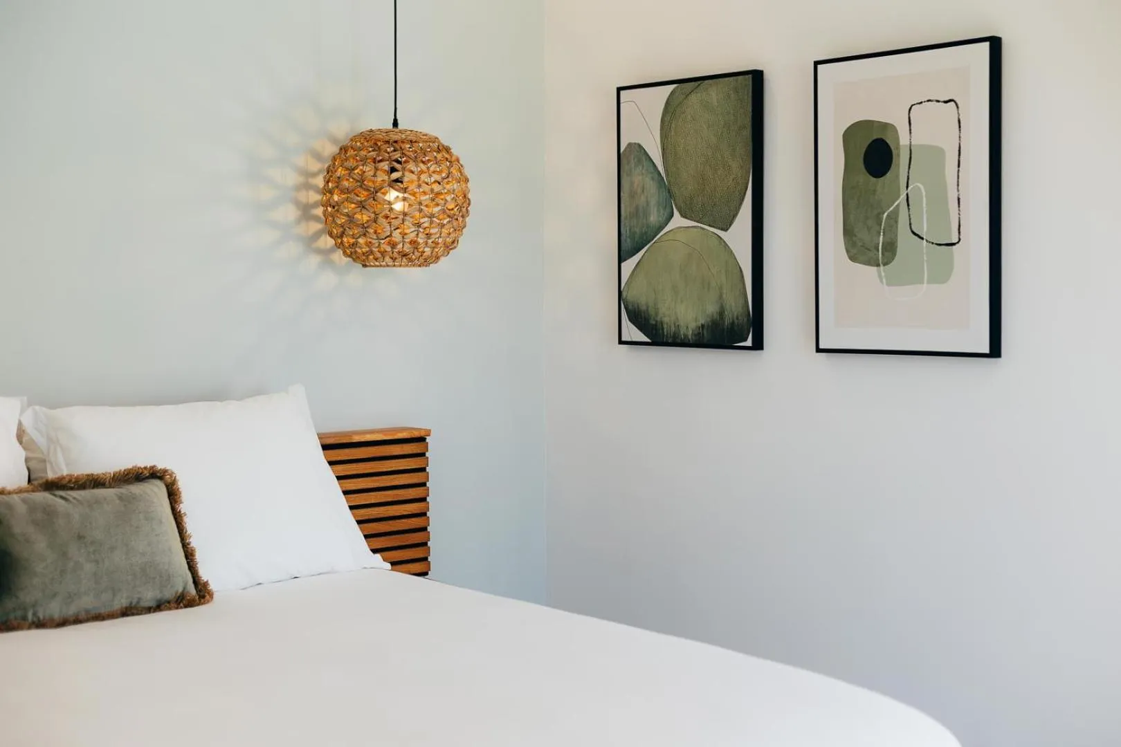 Decorative detail, Bed in Pietermaai Oasis