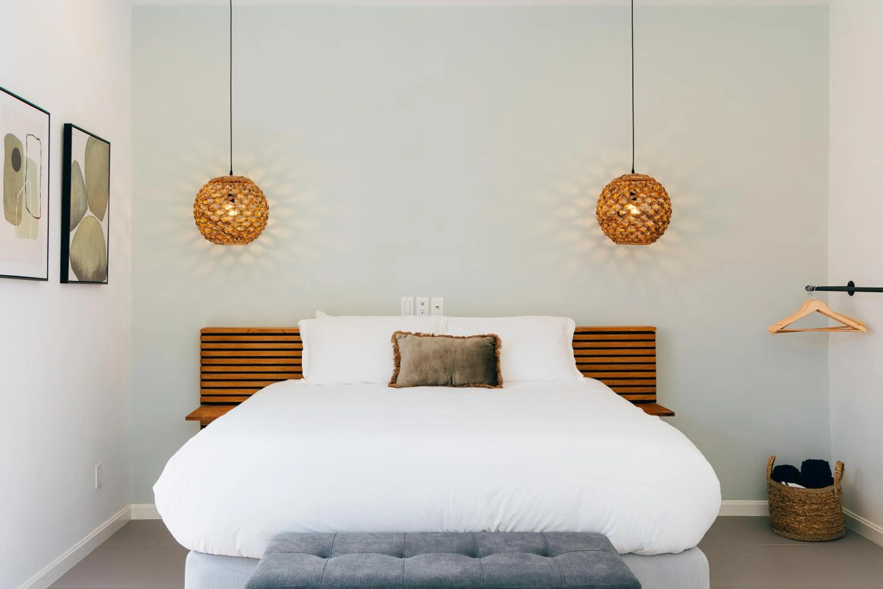 Bed in Pietermaai Oasis