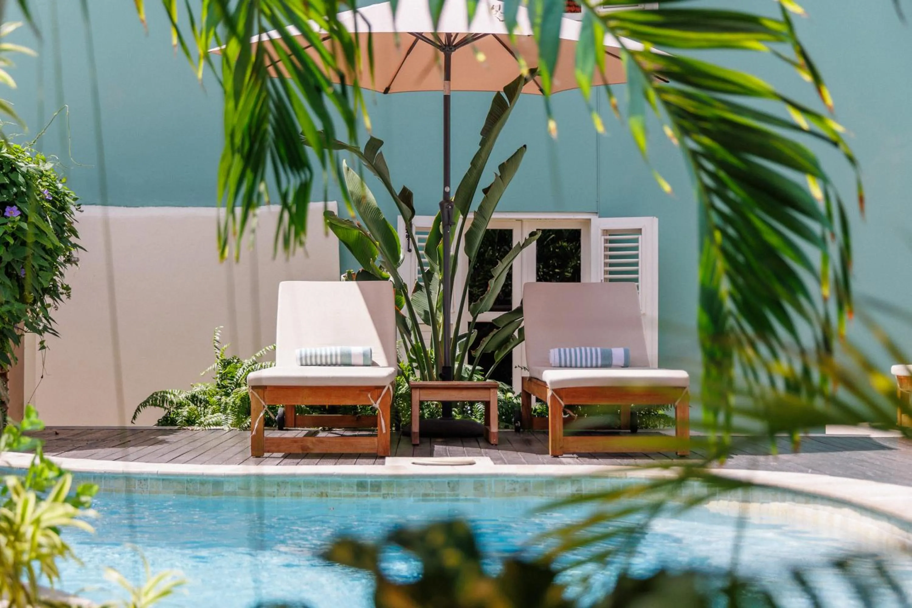 Swimming pool in Pietermaai Oasis